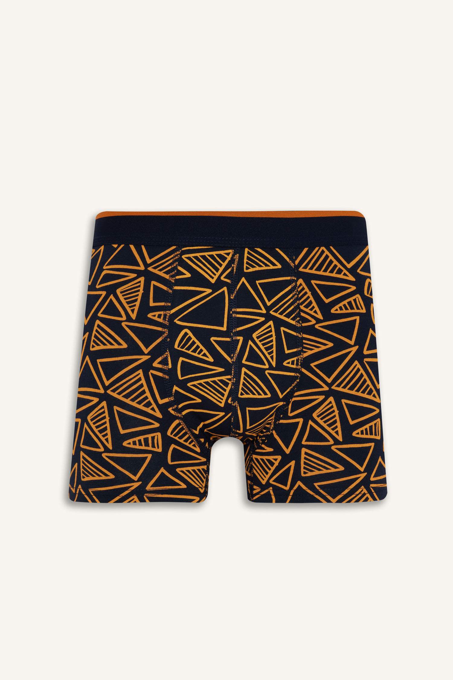 Regular Fit Baskılı 3'lü Boxer