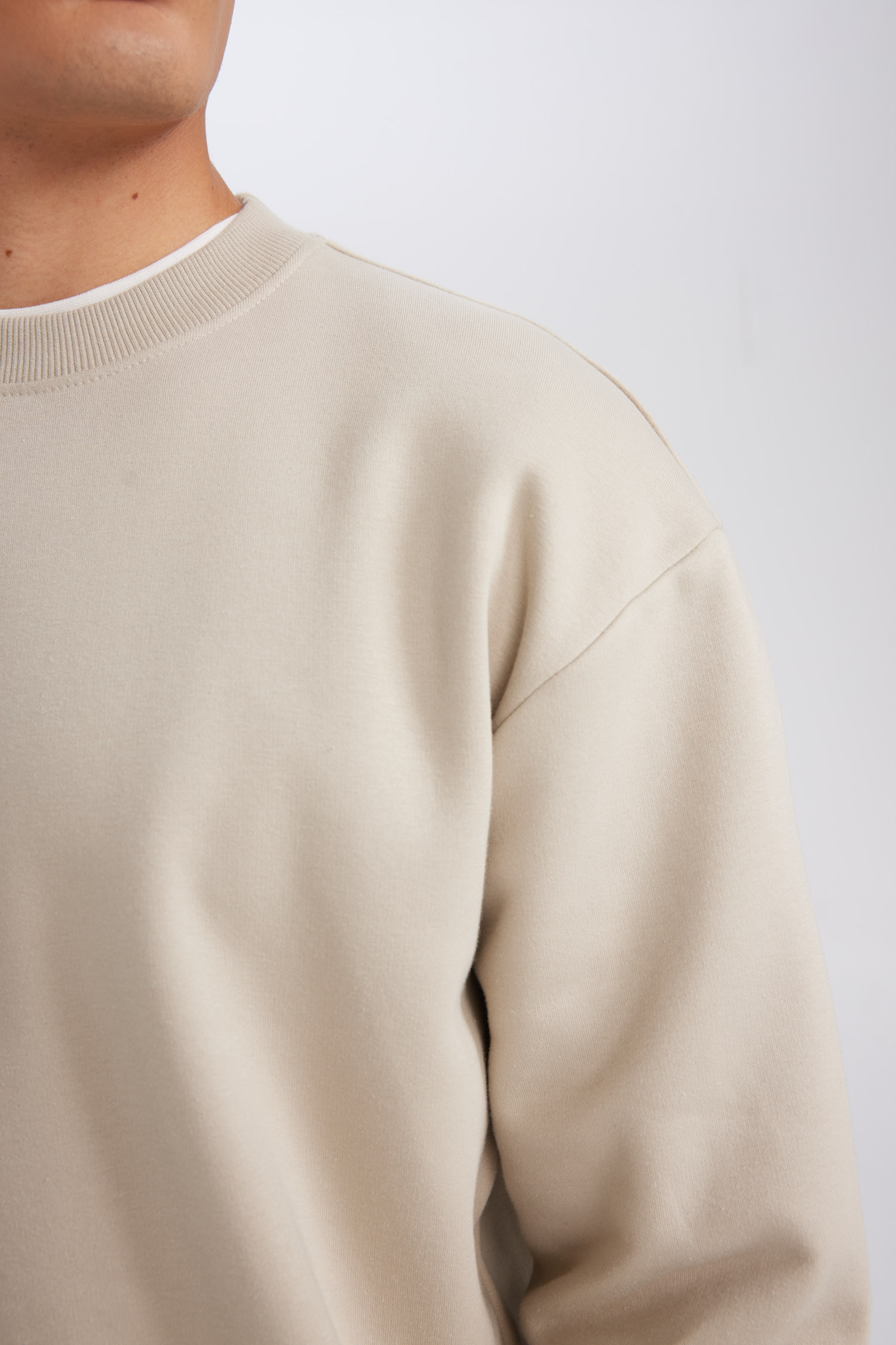 DeFacto Oversıze Kalın Sweatshirt Kumaşı Sweatshirt görsel 5