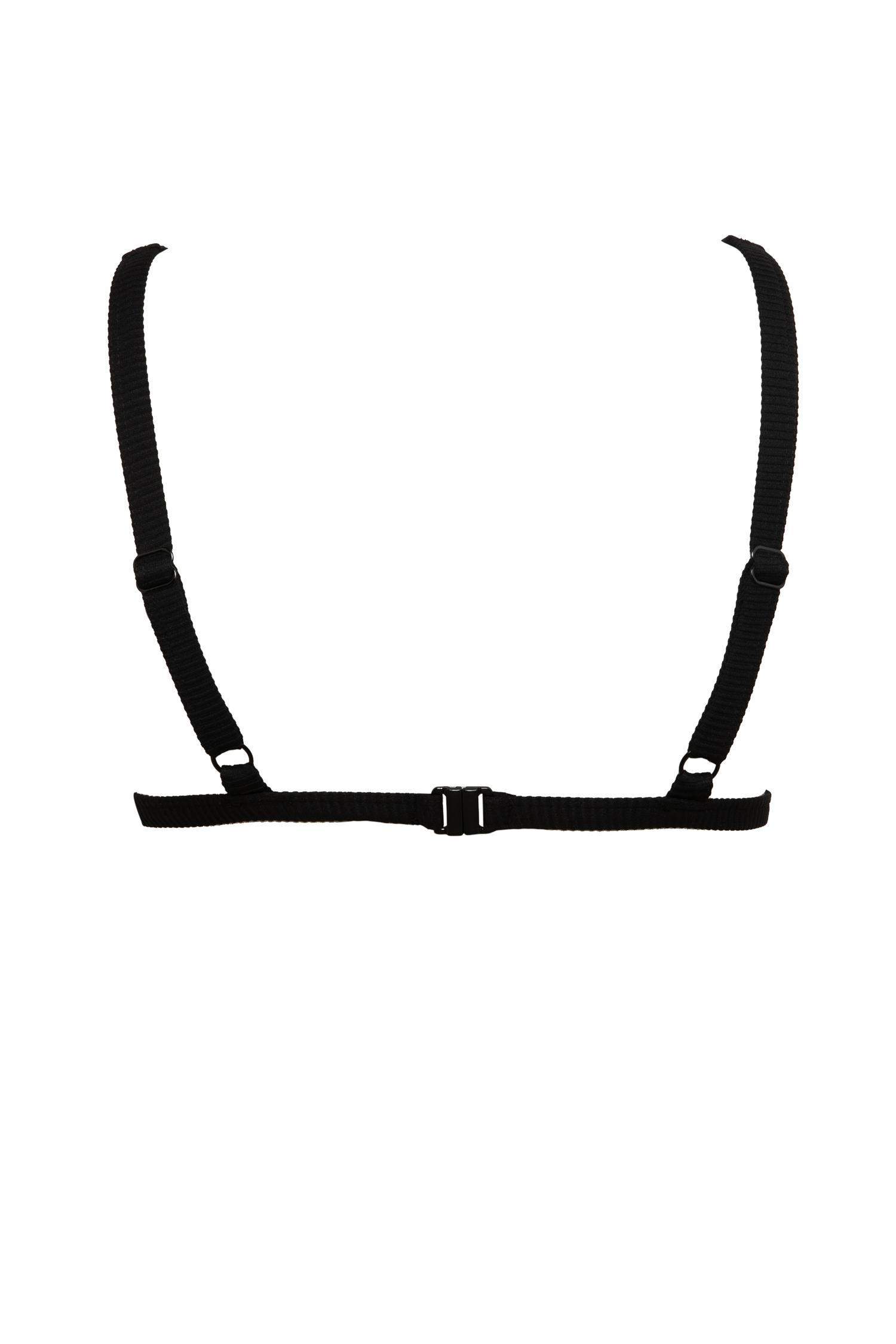 بكيني توب مضلع قصة عادية من Fall In Love