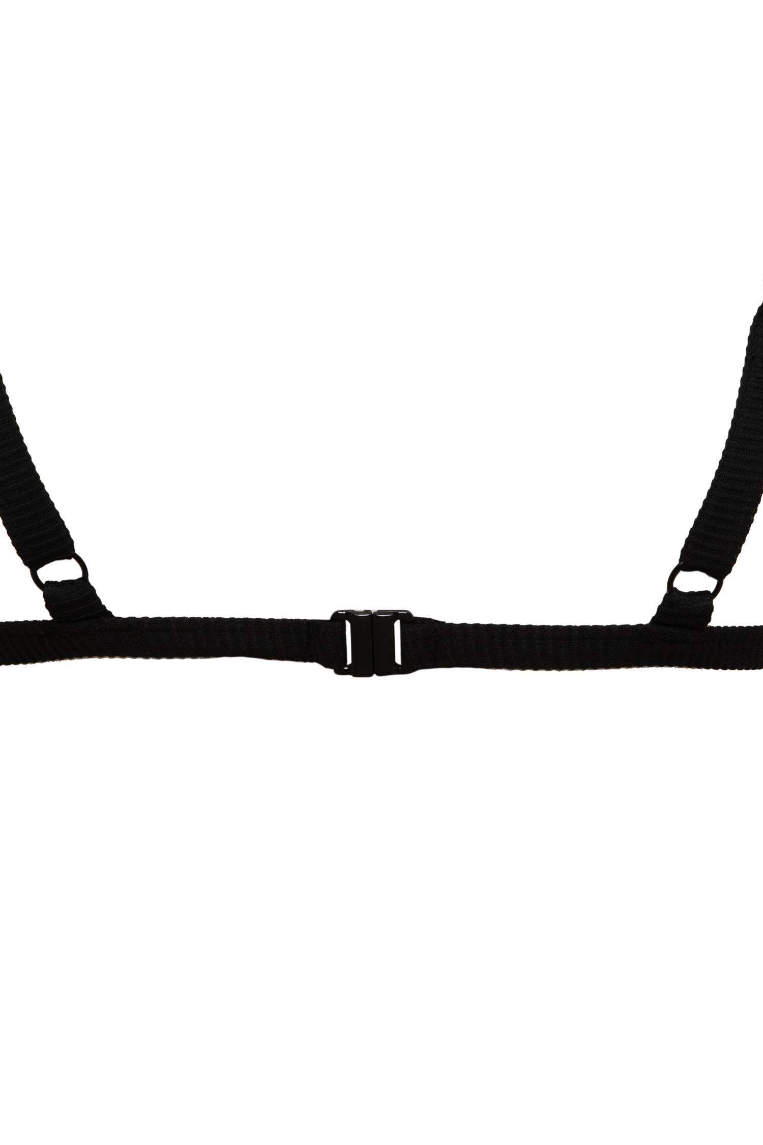 بكيني توب مضلع قصة عادية من Fall In Love