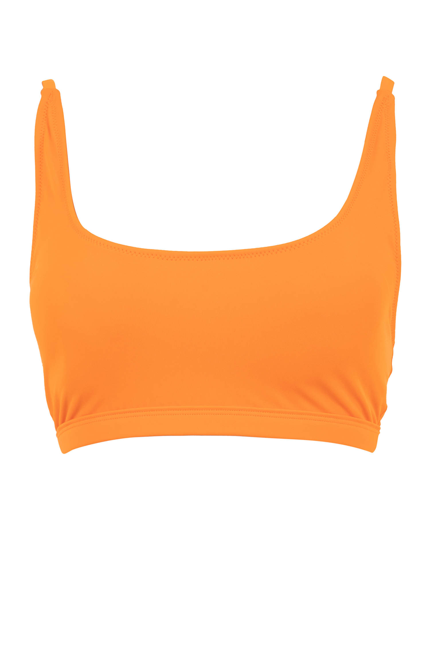 Orange Woman Fall in Love Regular Fit Bikini Top 2765598 | DeFacto
