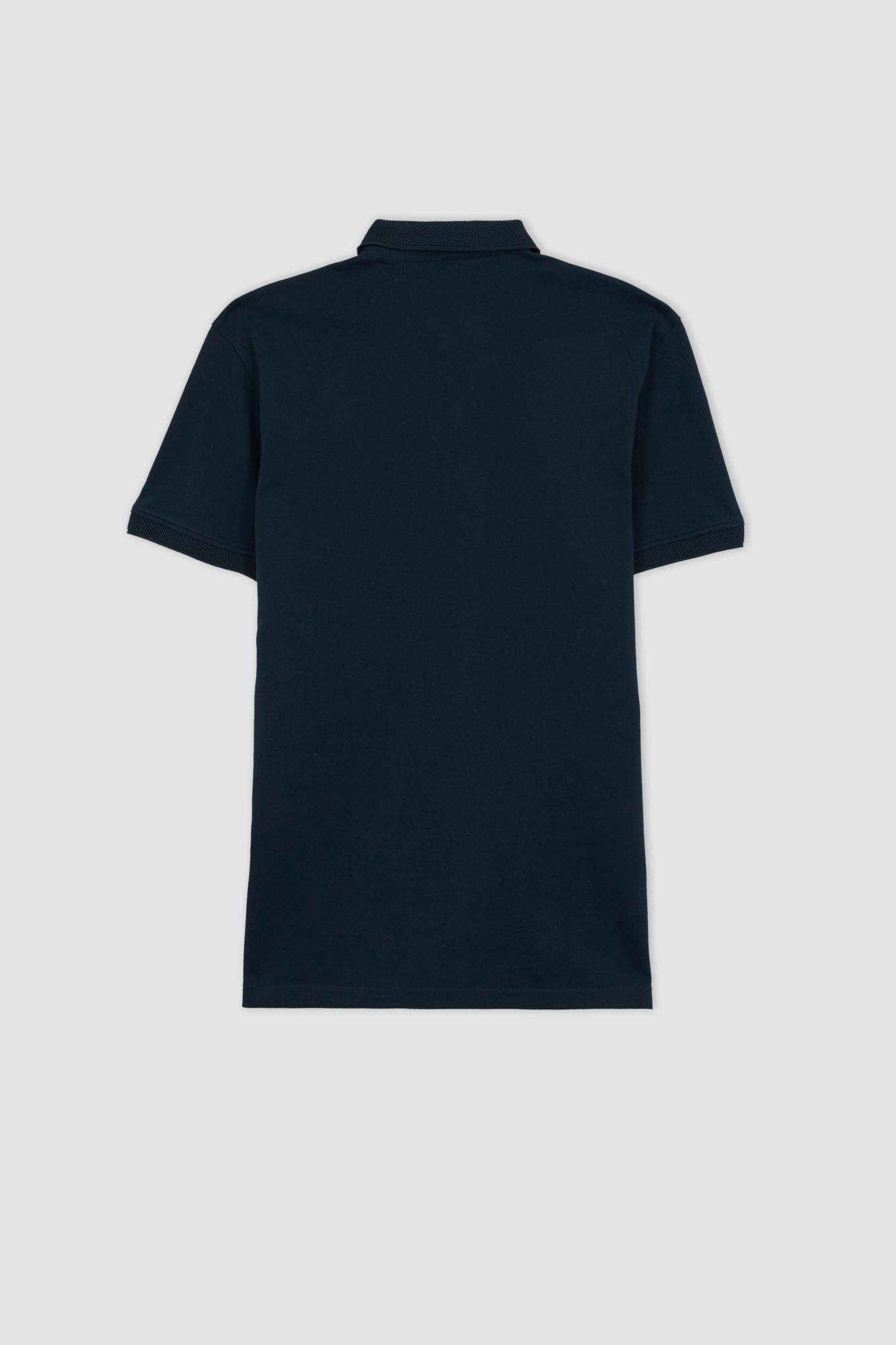 Slim Fit Polo Neck Short Sleeve T-Shirt