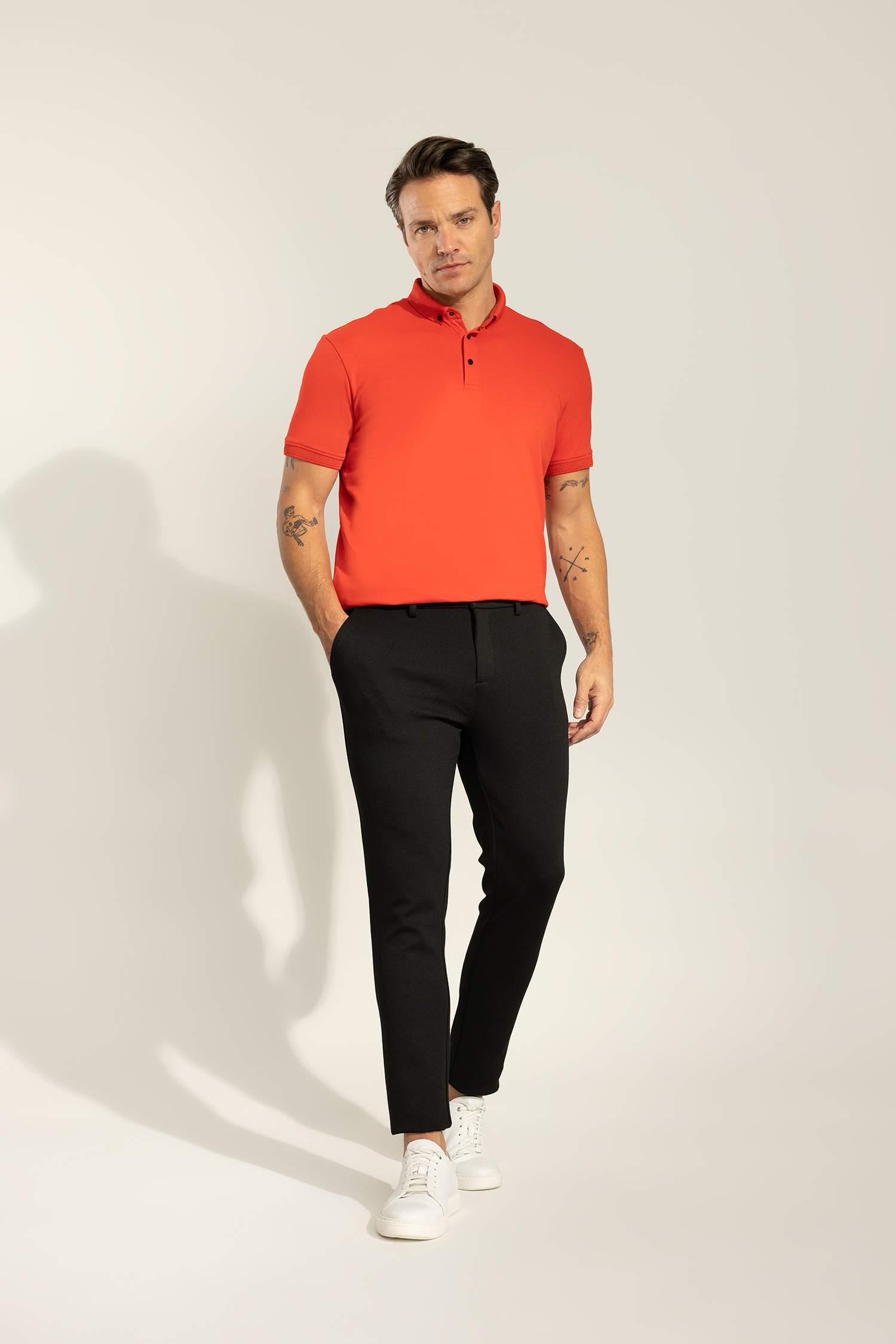 Slim Fit Polo Neck Polo T-Shirt