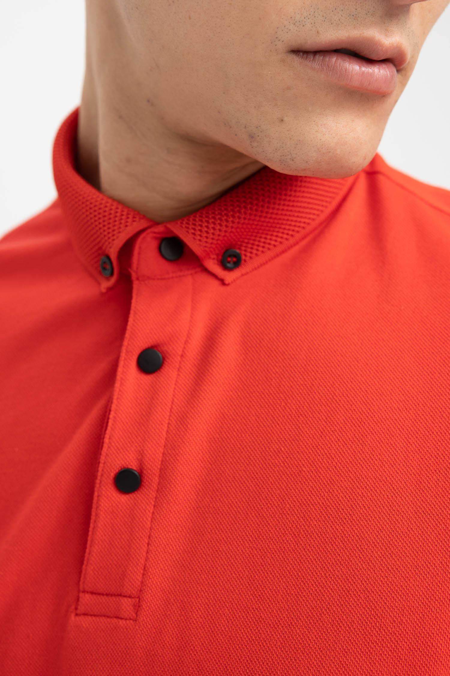 Slim Fit Polo Neck Polo T-Shirt