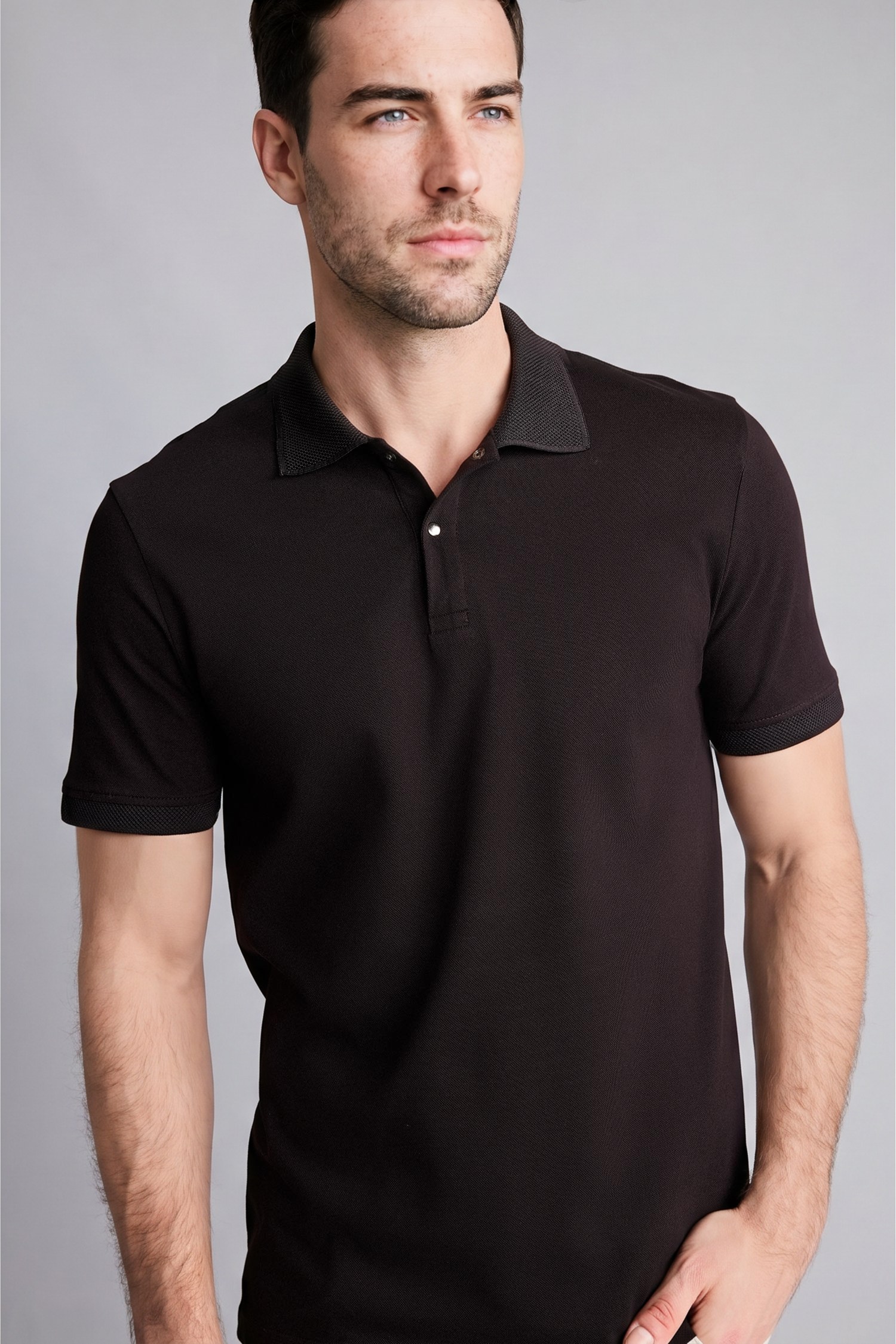 DeFacto Pamuklu Slim Fit Kısa kollu Polo Tişört