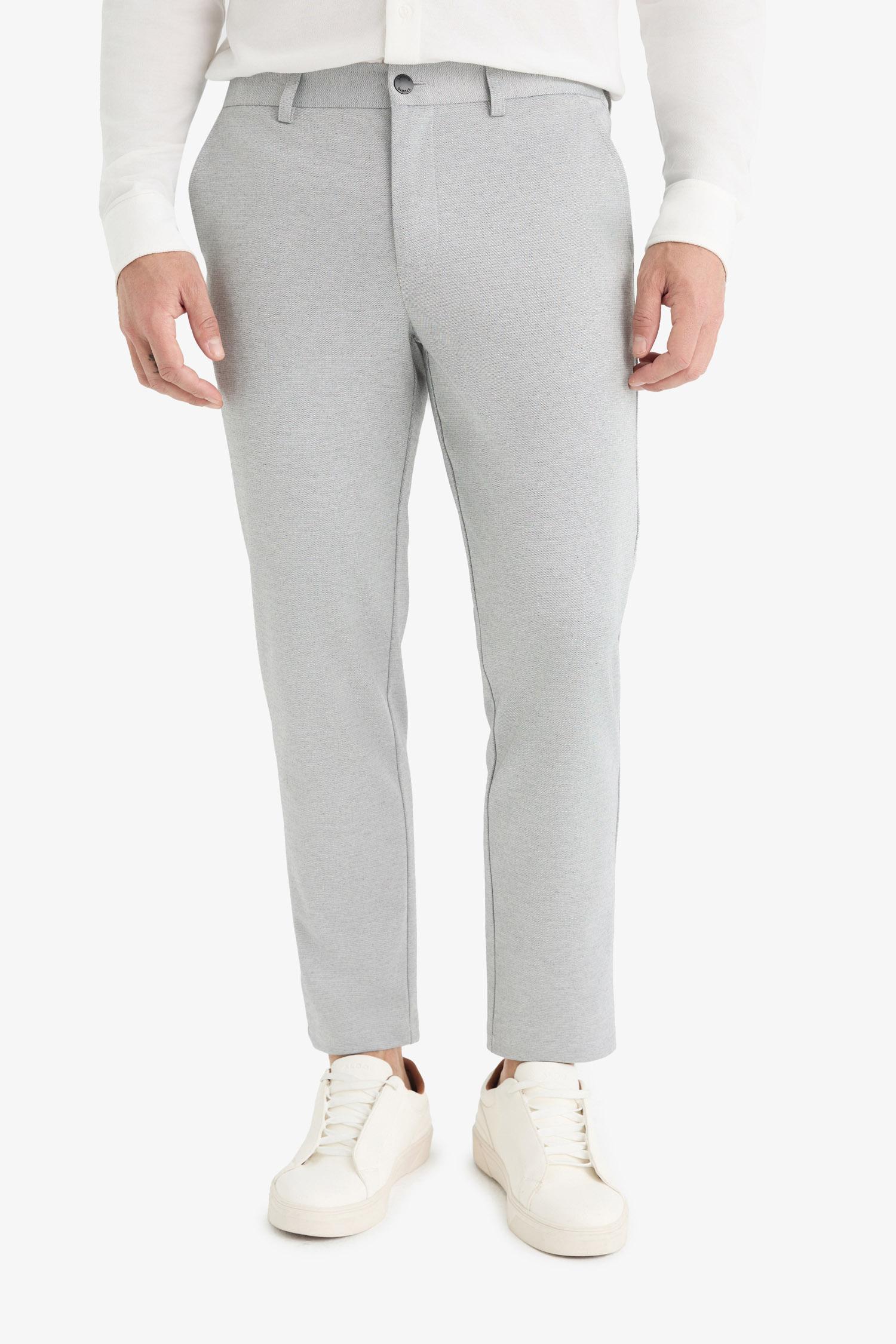 DeFacto Esnek Kumaş Jogger Düz Paça Pantolon görsel 4