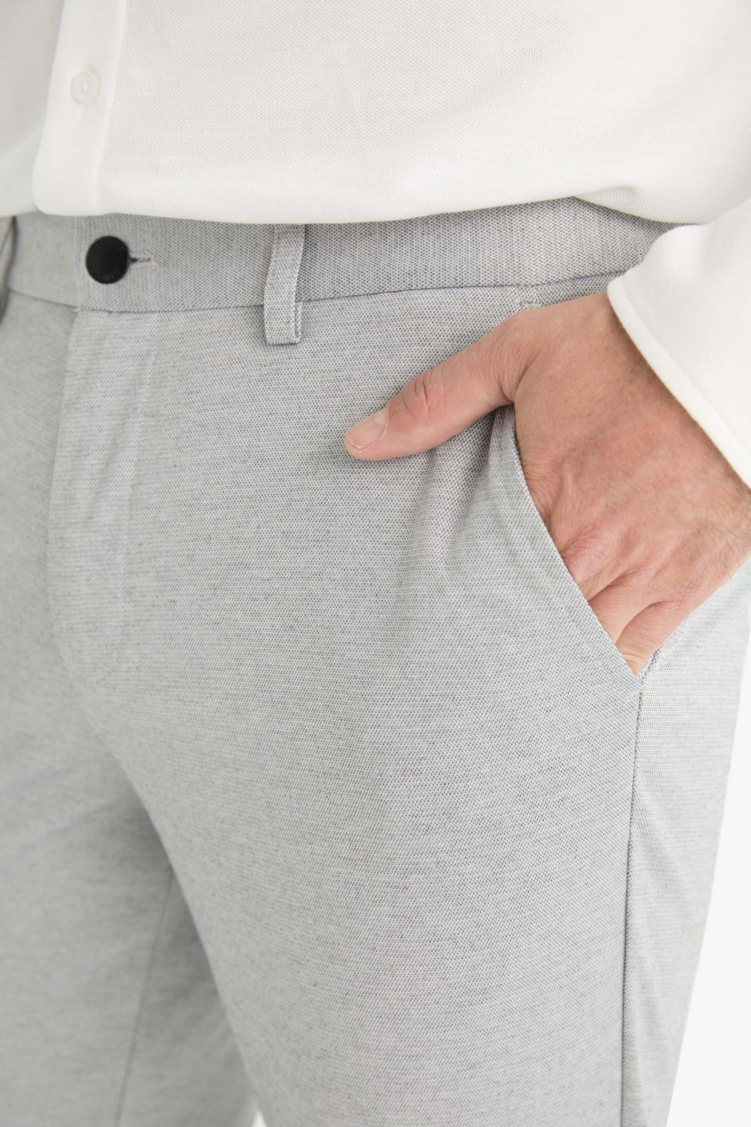 DeFacto Esnek Kumaş Jogger Düz Paça Pantolon görsel 5