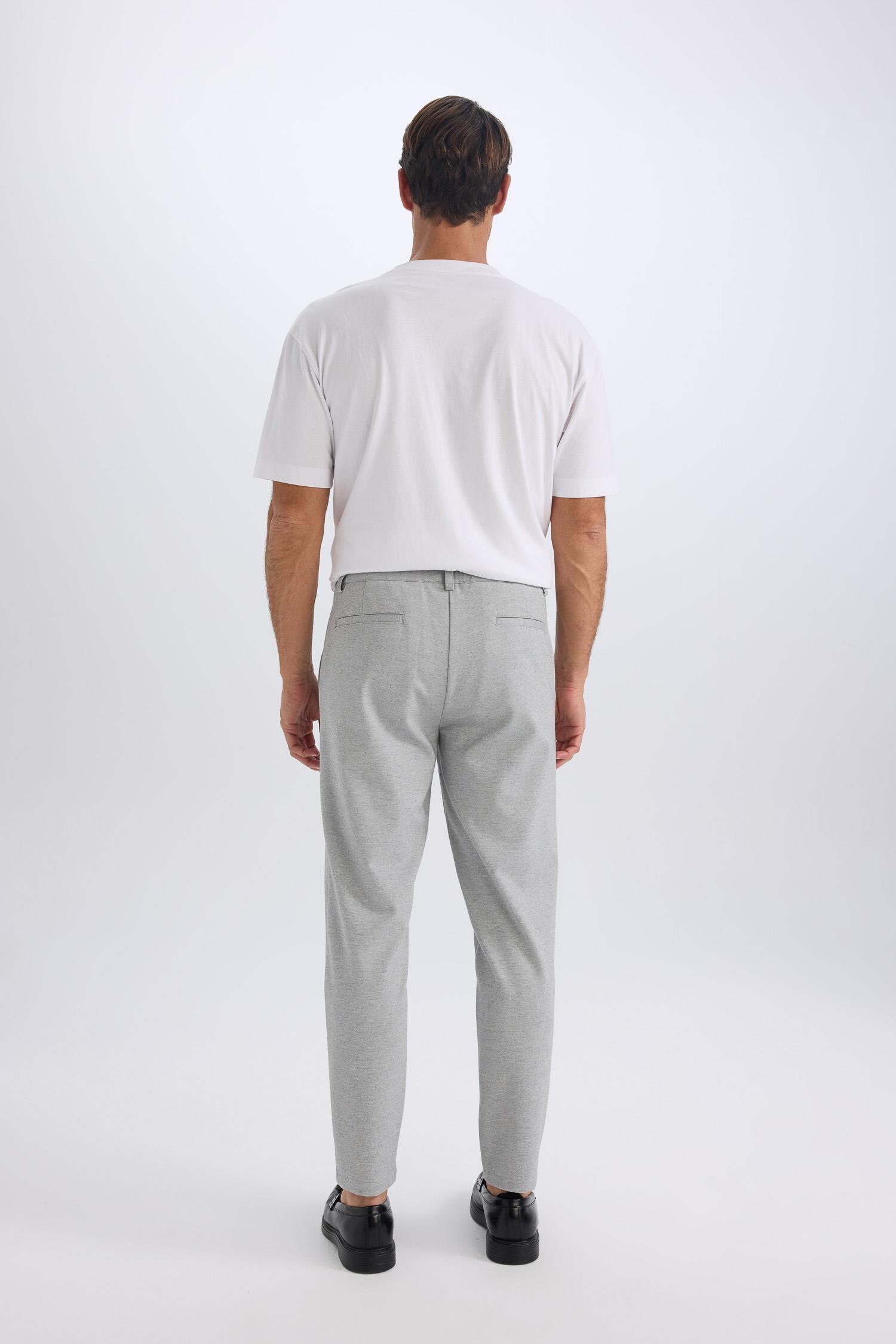 DeFacto Esnek Kumaş Jogger Düz Paça Pantolon görsel 8