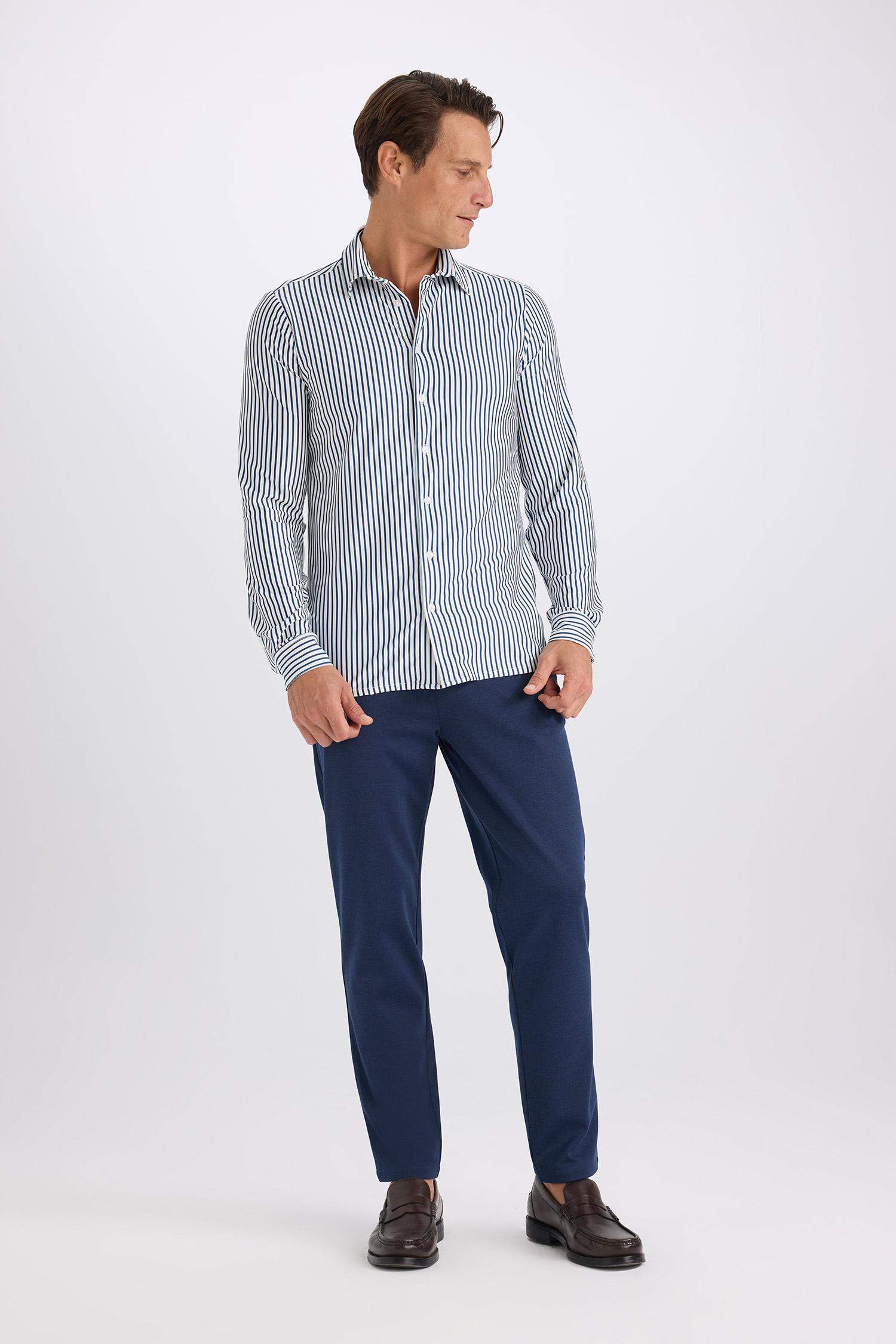 Jogger Düz Paça Her Yöne Esneyen Yazlık Kumaş Pantolon