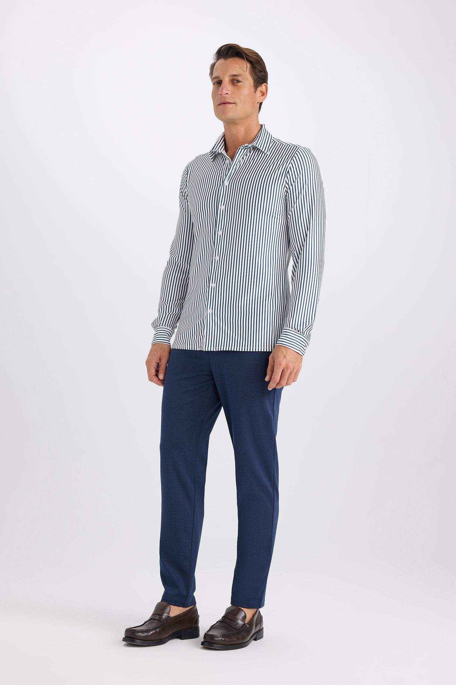 Jogger Düz Paça Her Yöne Esneyen Yazlık Kumaş Pantolon