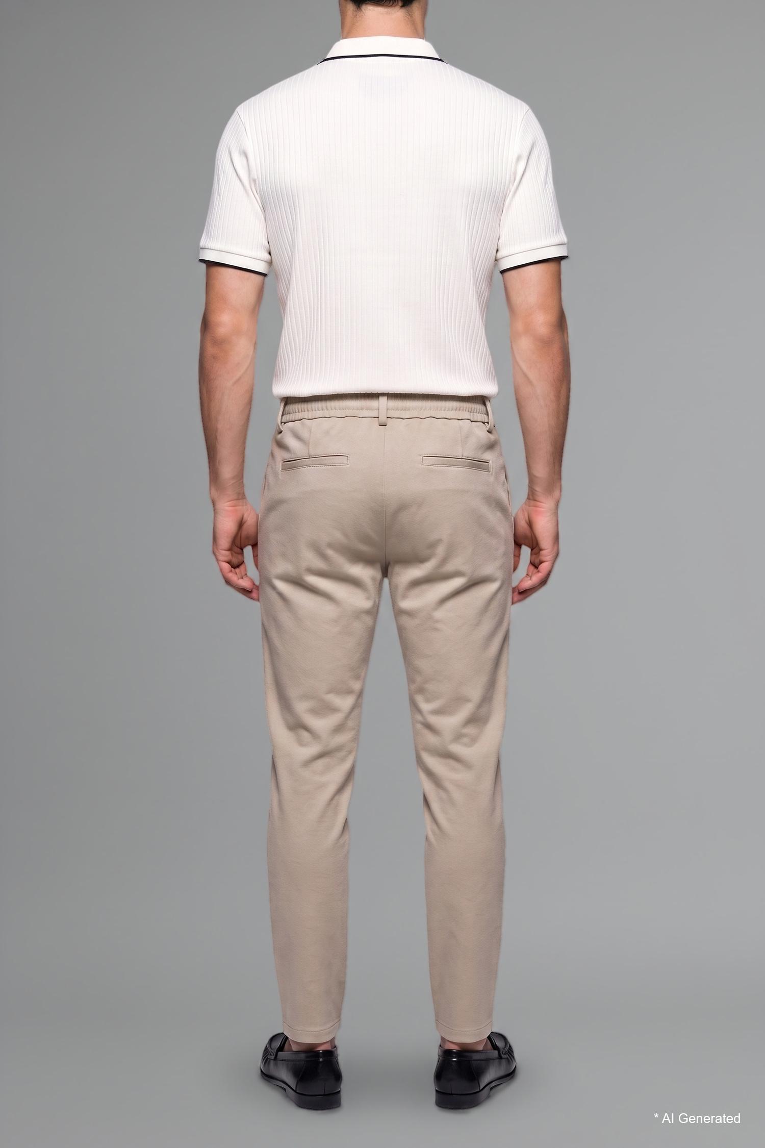 DeFacto Esnek Kumaş Jogger Düz Paça Pantolon görsel 5