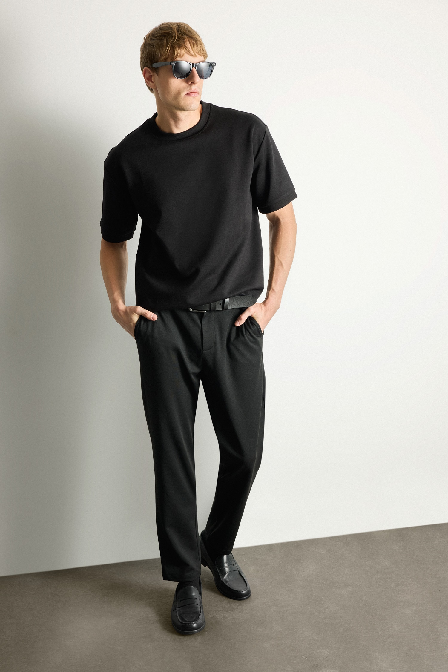 DeFacto Esnek Kumaş Jogger Düz Paça Pantolon görsel 2