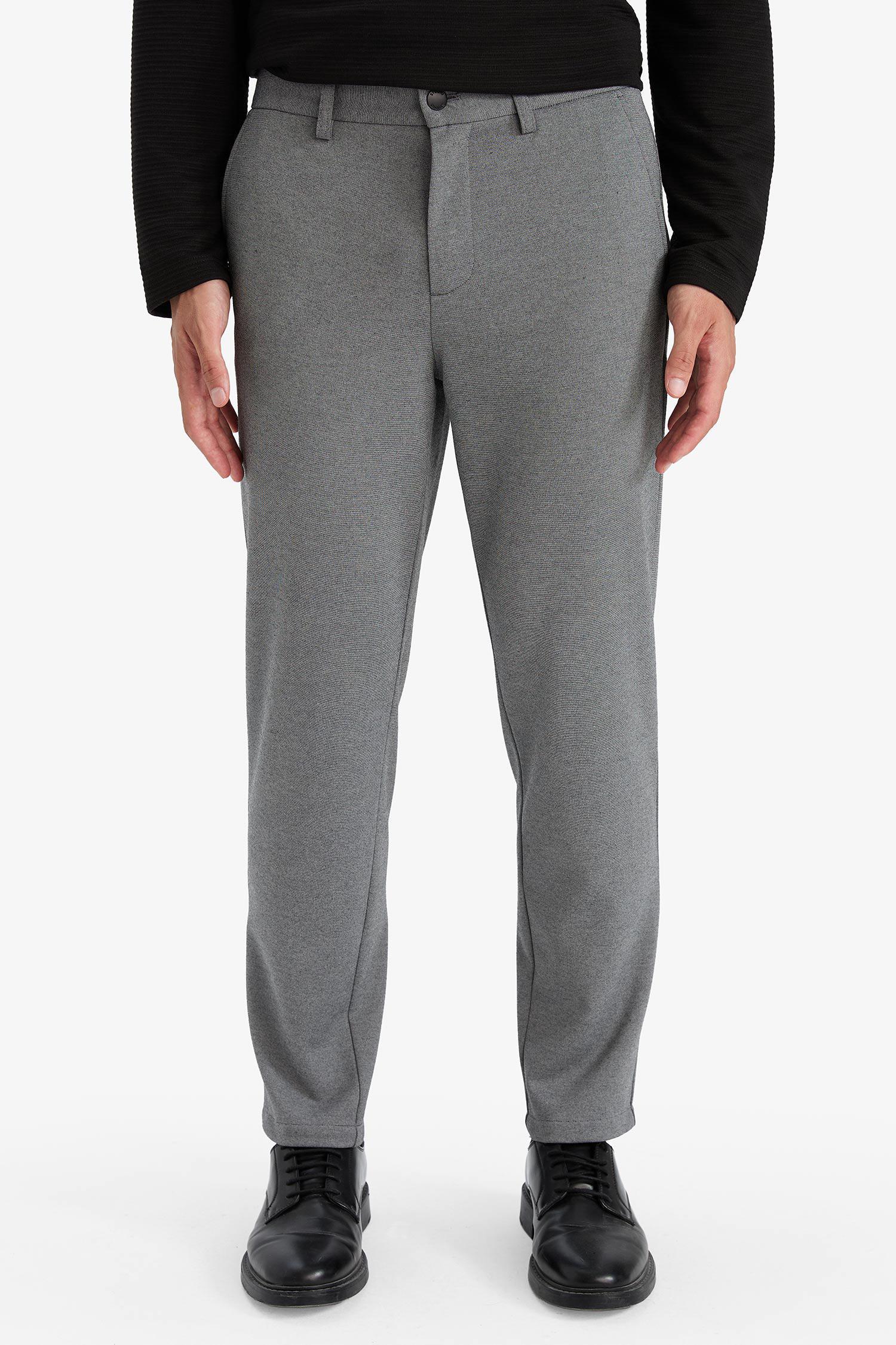DeFacto Esnek Kumaş Jogger Düz Paça Pantolon görsel 5