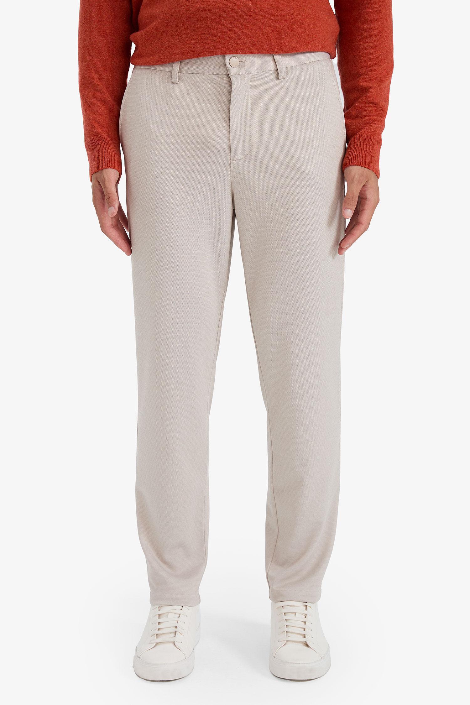 DeFacto Esnek Kumaş Jogger Düz Paça Pantolon görsel 4