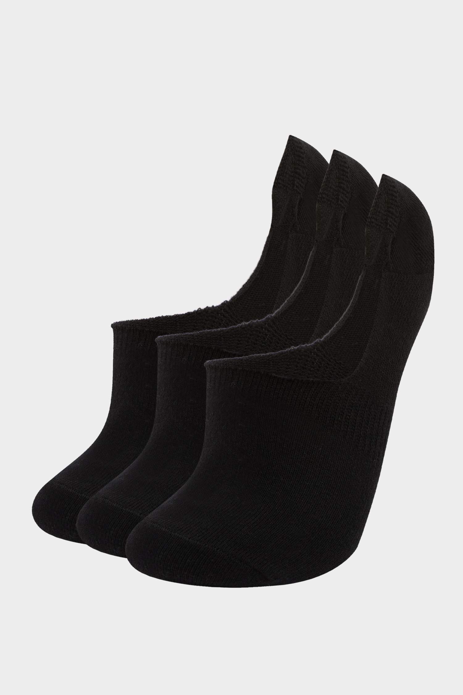 جوارب للنساء قطن قصيرة - 3 قطع