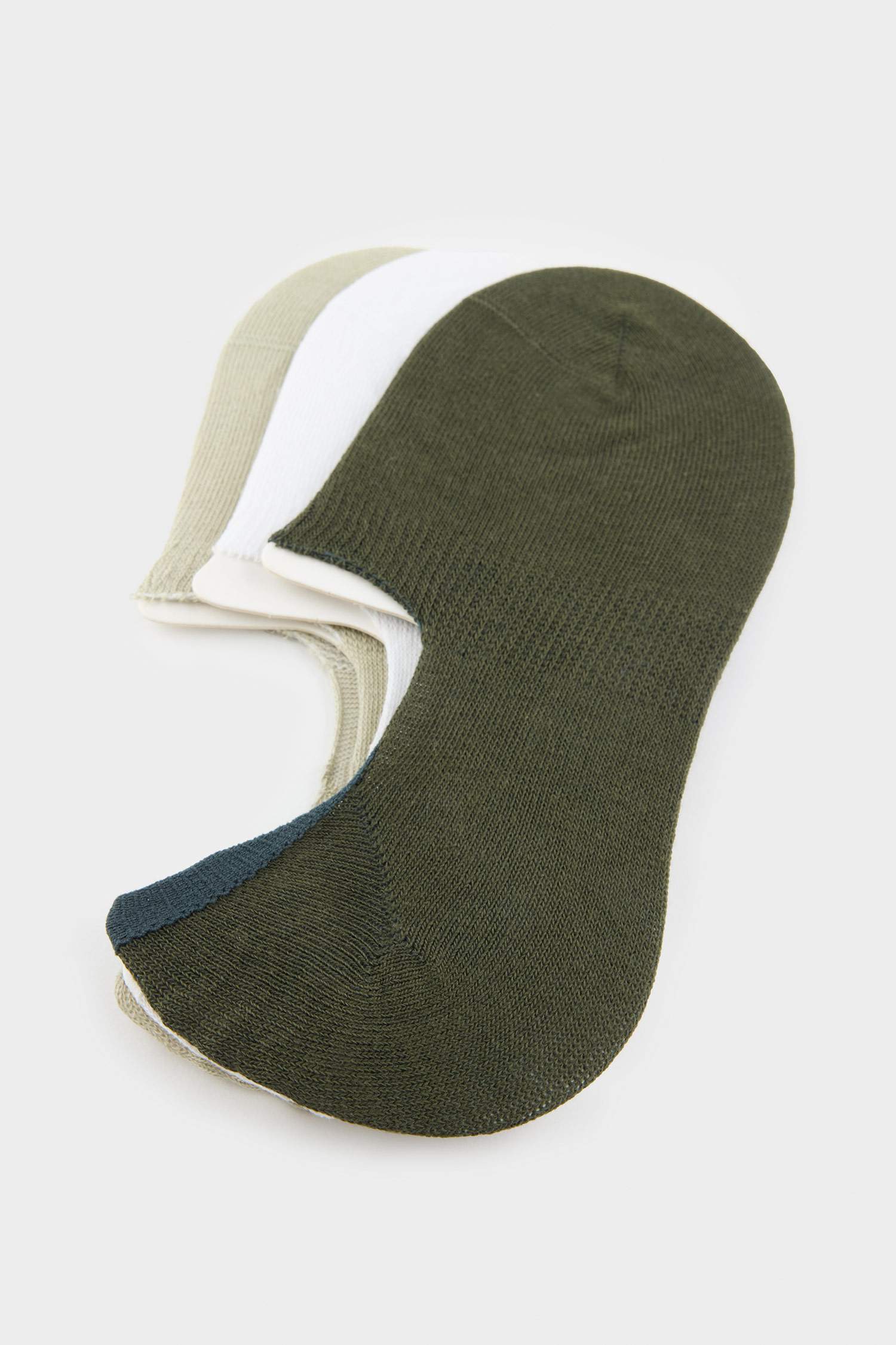 جوارب قطن قصيرة نسائية - 3 قطع