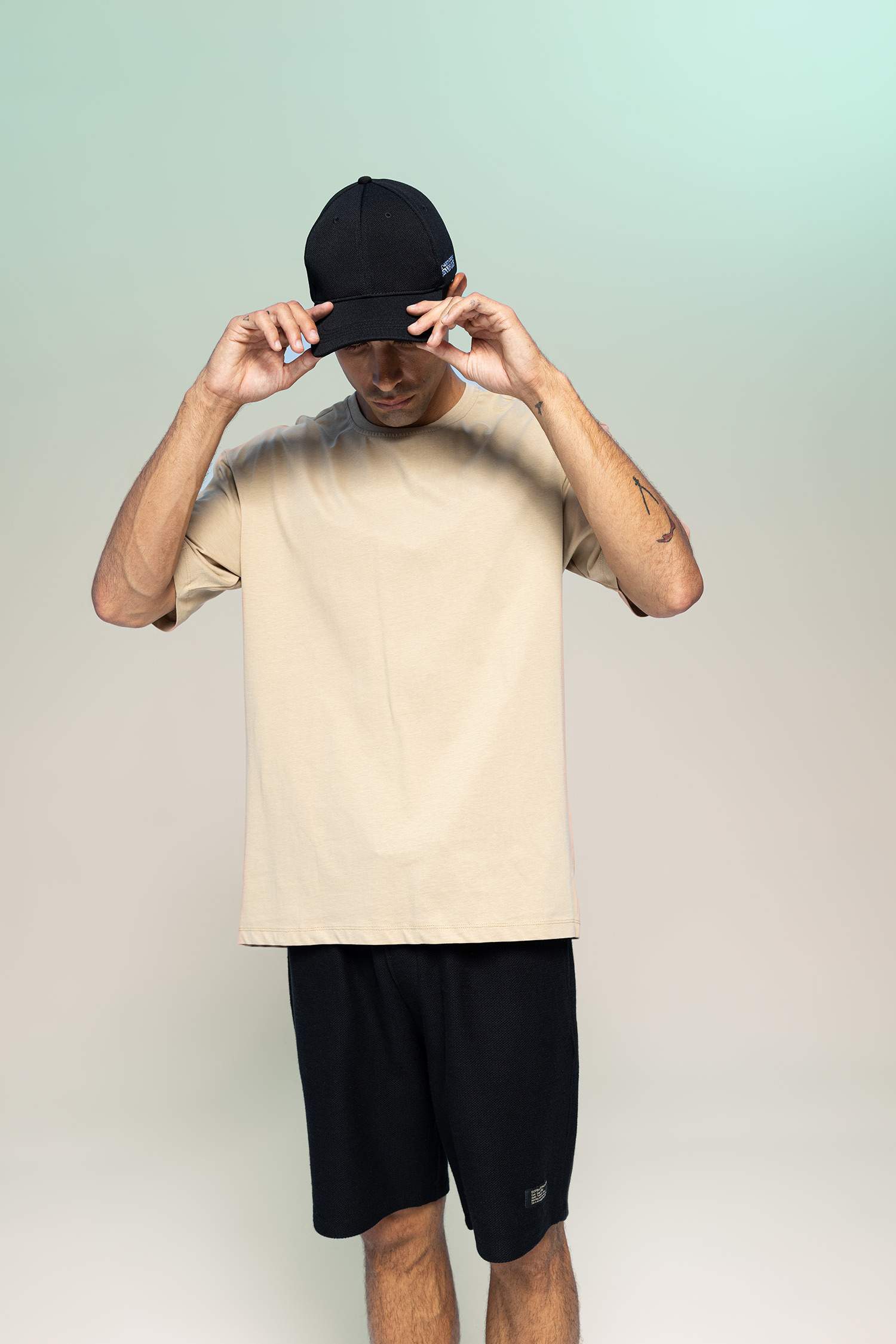 Oversize Fit Crew Neck T-Shirt