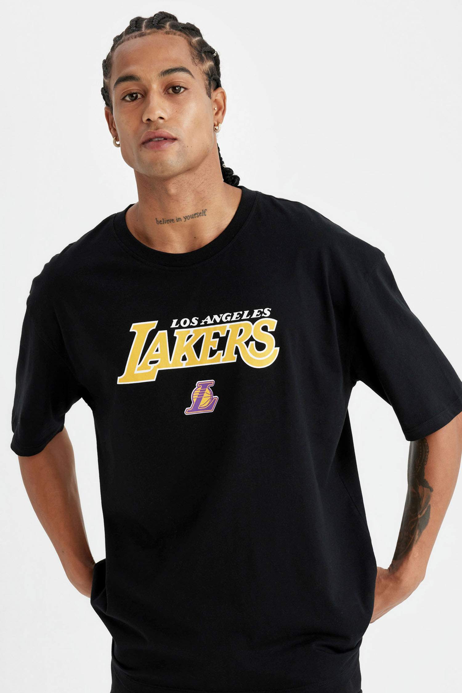 Футболка оверсайз NBA Los Angeles Lakers, DeFactoFit