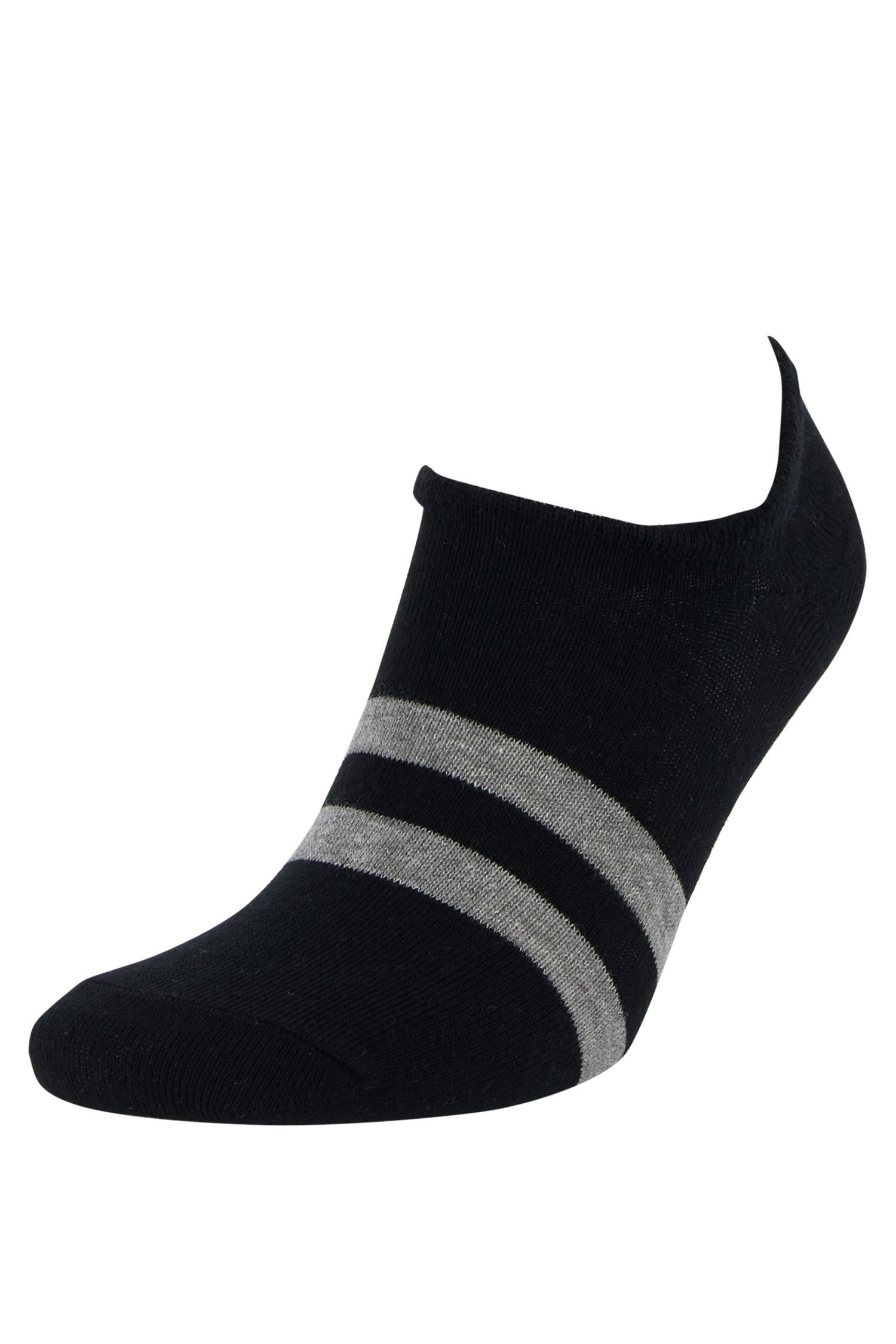 Defacto Renk Bloklu 5'li Patik Çorap. 1