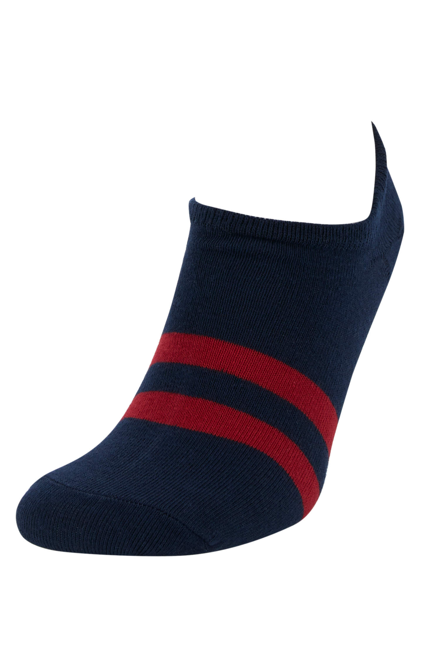 Defacto Renk Bloklu 5'li Patik Çorap. 6