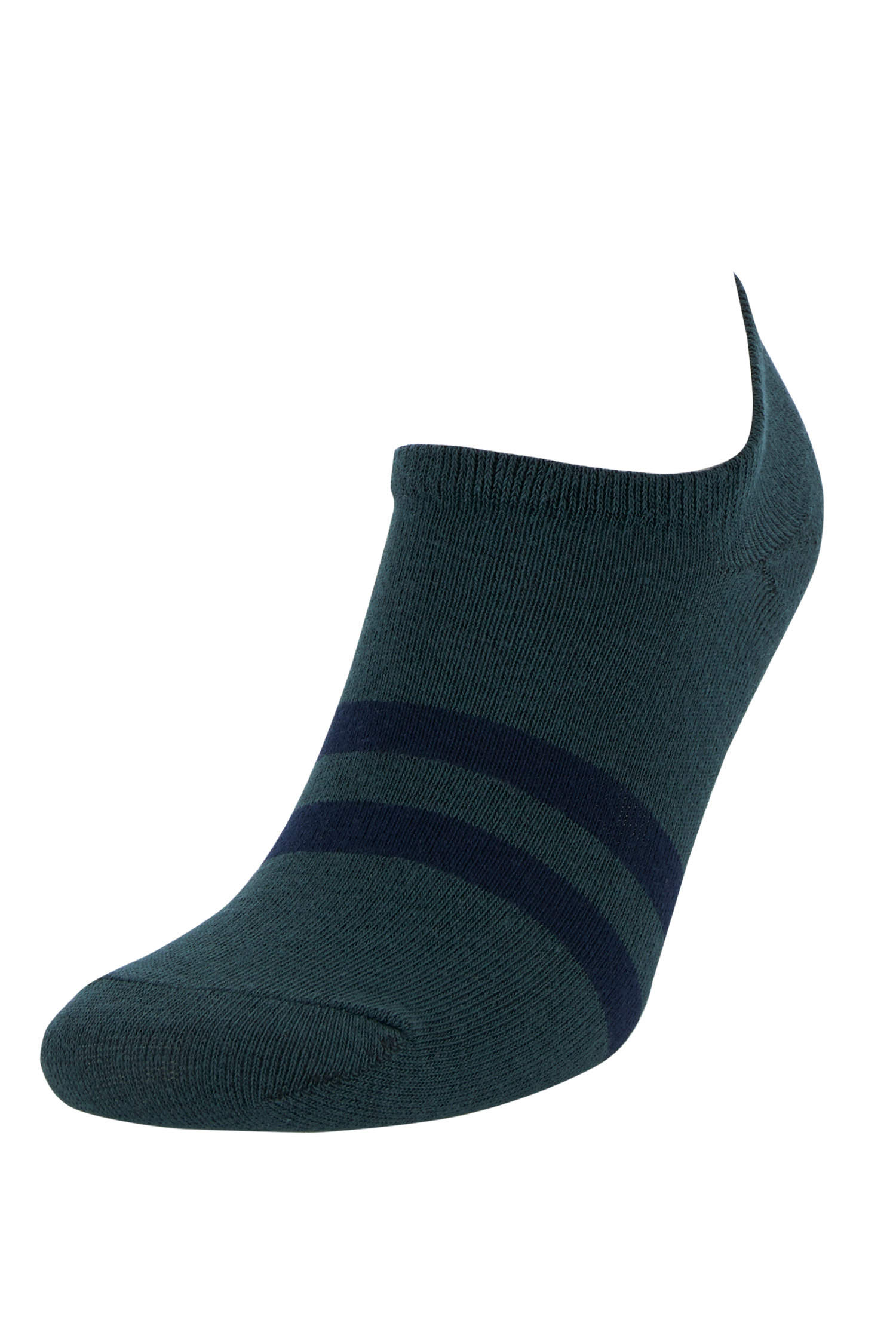Defacto Renk Bloklu 5'li Patik Çorap. 5