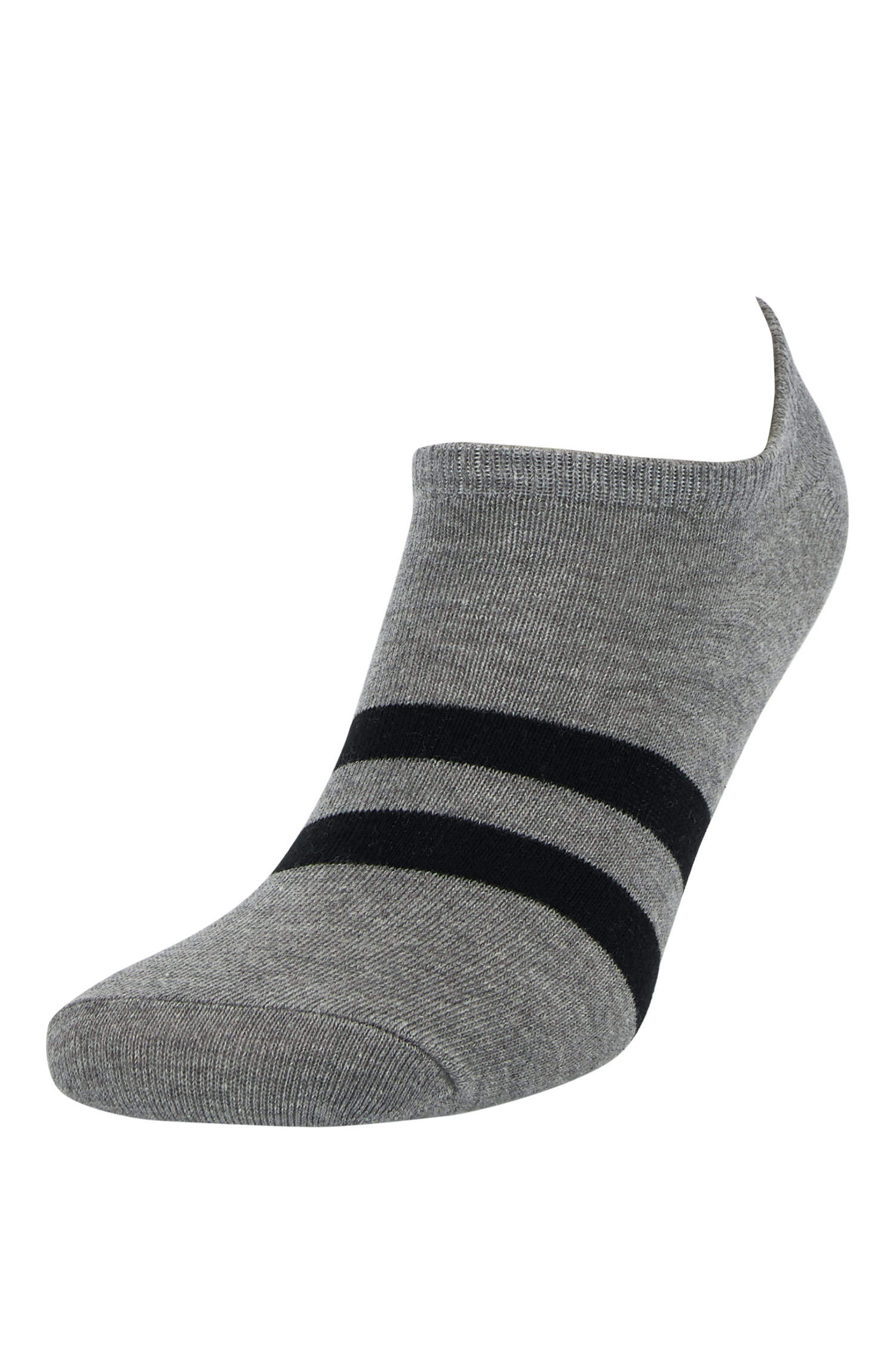 Defacto Renk Bloklu 5'li Patik Çorap. 4