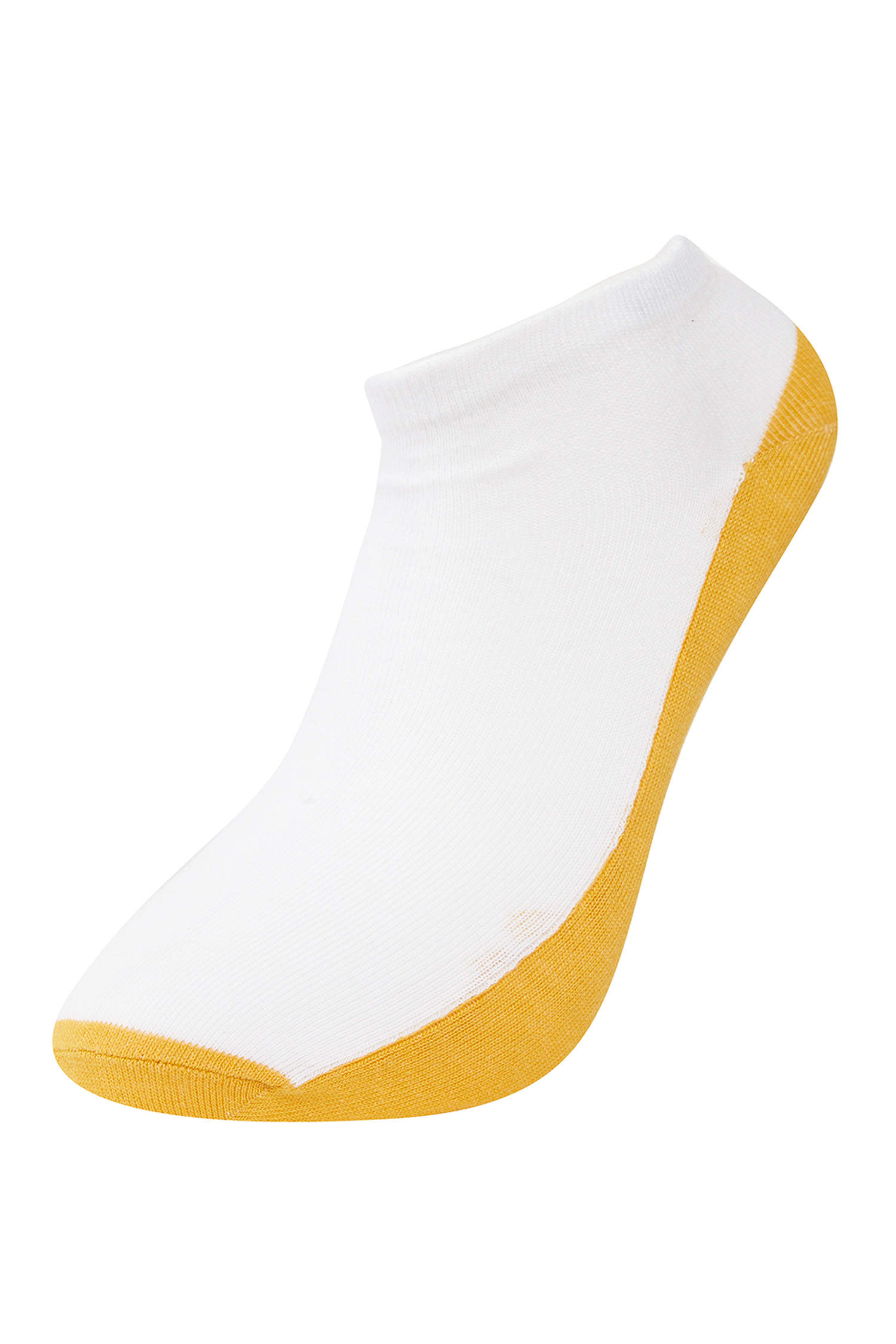 Defacto Tabanı Power Yazılı 3'lü Patik Çorap. 1