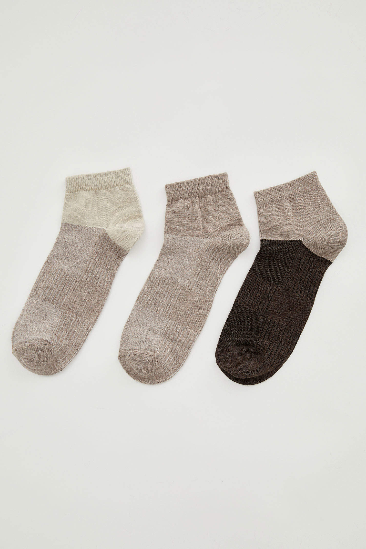 Defacto Desenli Soket Çorap 3'lü. 1