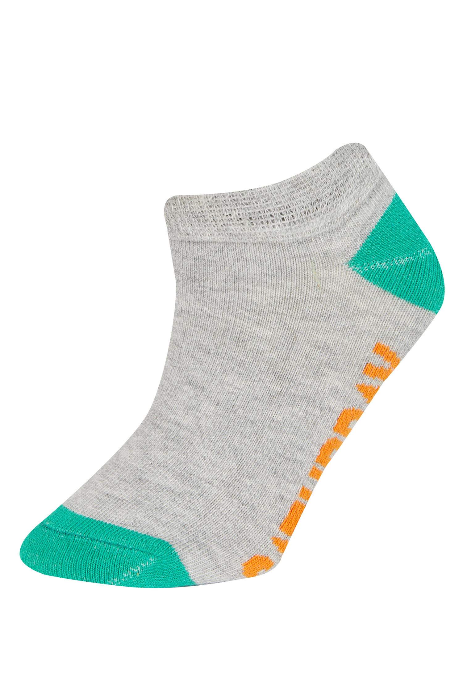 Boy 7 Pack Cotton Booties Socks