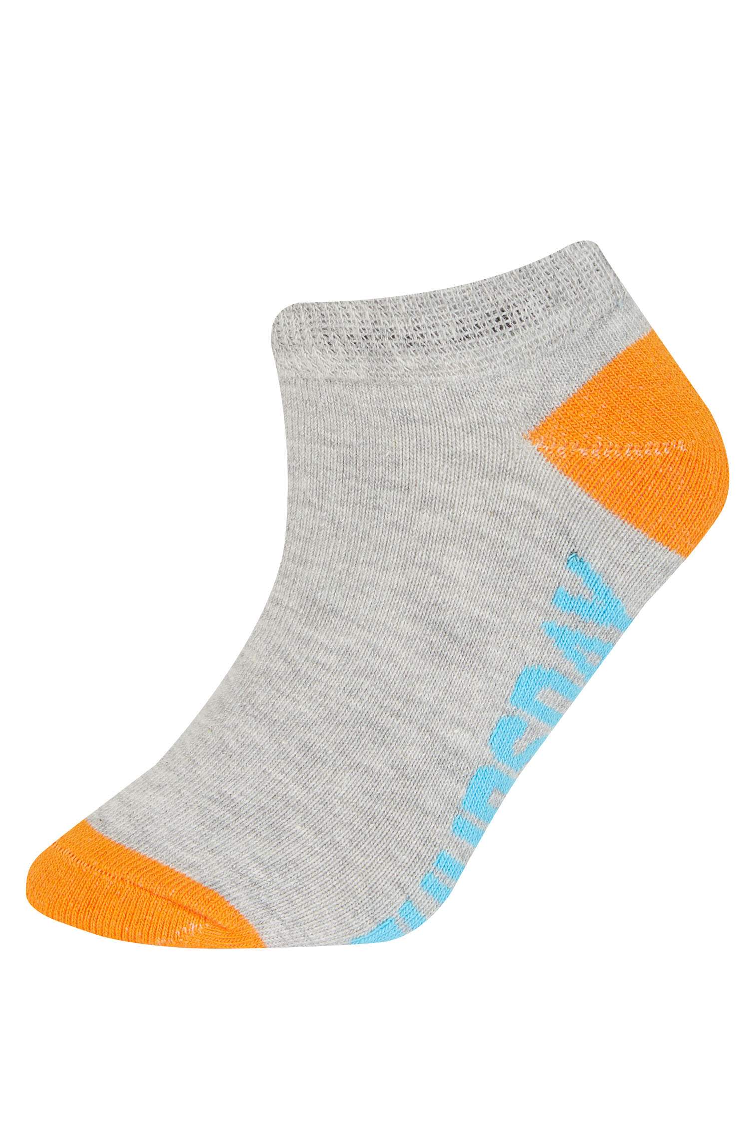 Boy 7 Pack Cotton Booties Socks