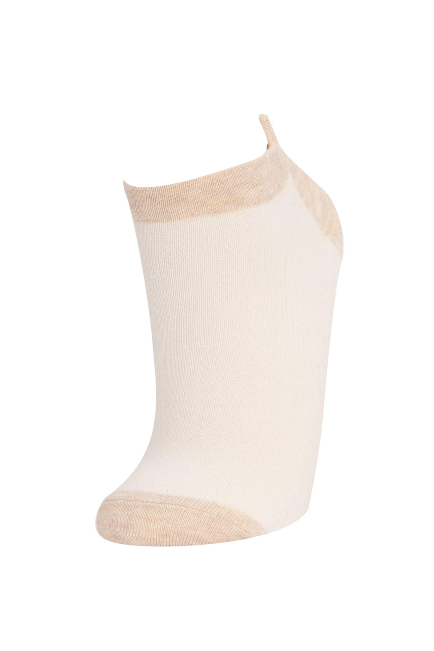 Kadın 3'lü Pamuklu Patik Çorap