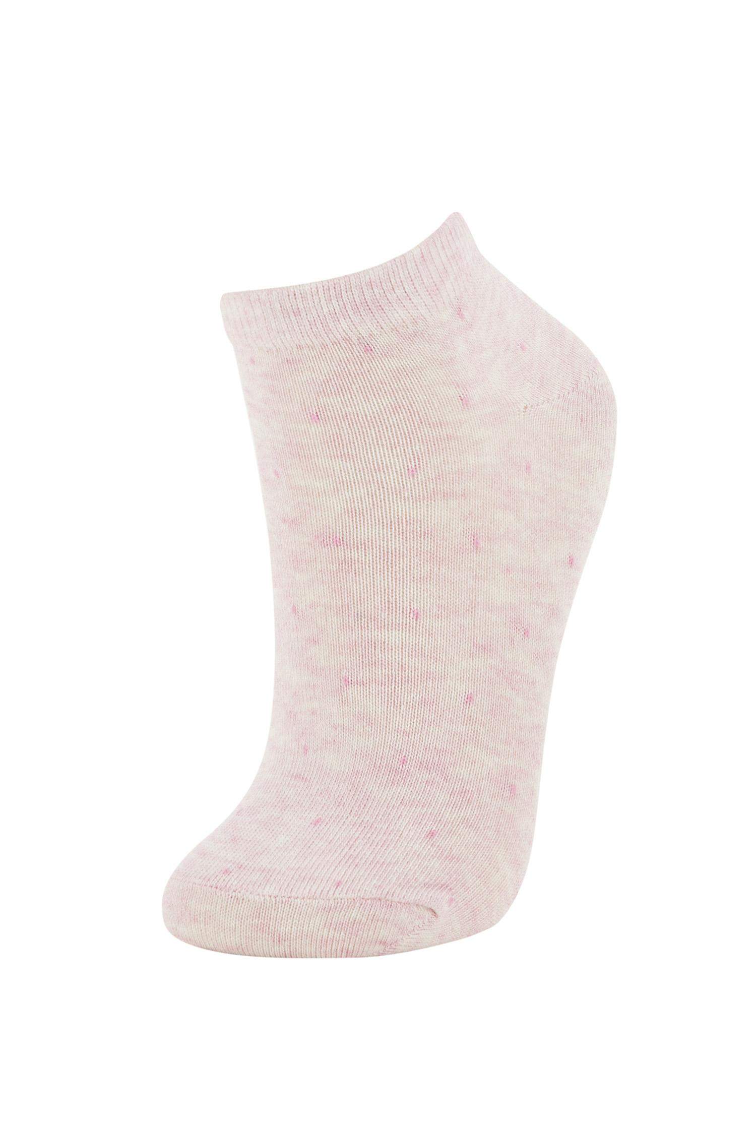 Women 5 Pack Cotton Booties Socks