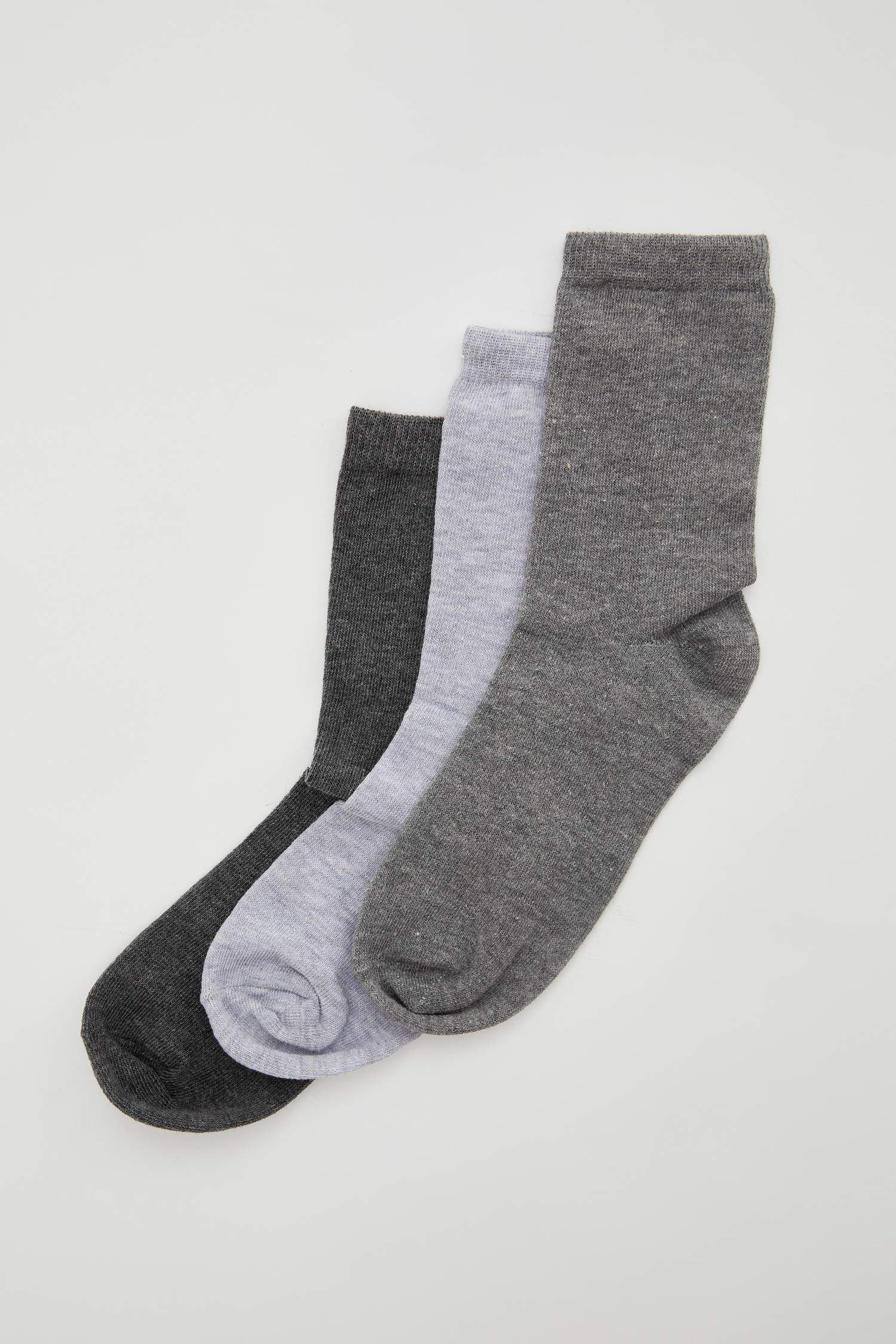 Defacto Basic Soket Çorap 3'lü. 1
