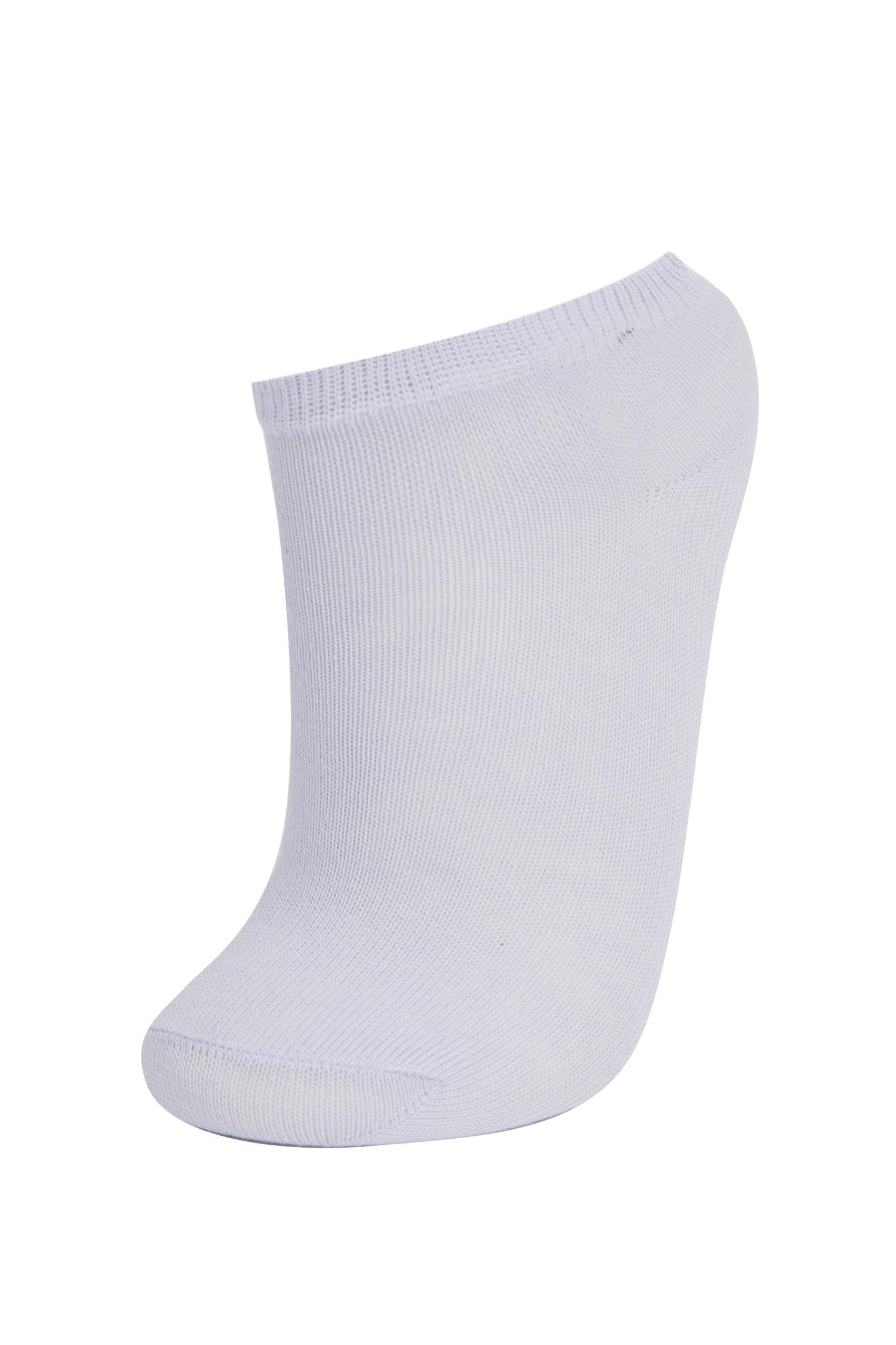 جوارب بناتي قطن قصير - 5 قطع