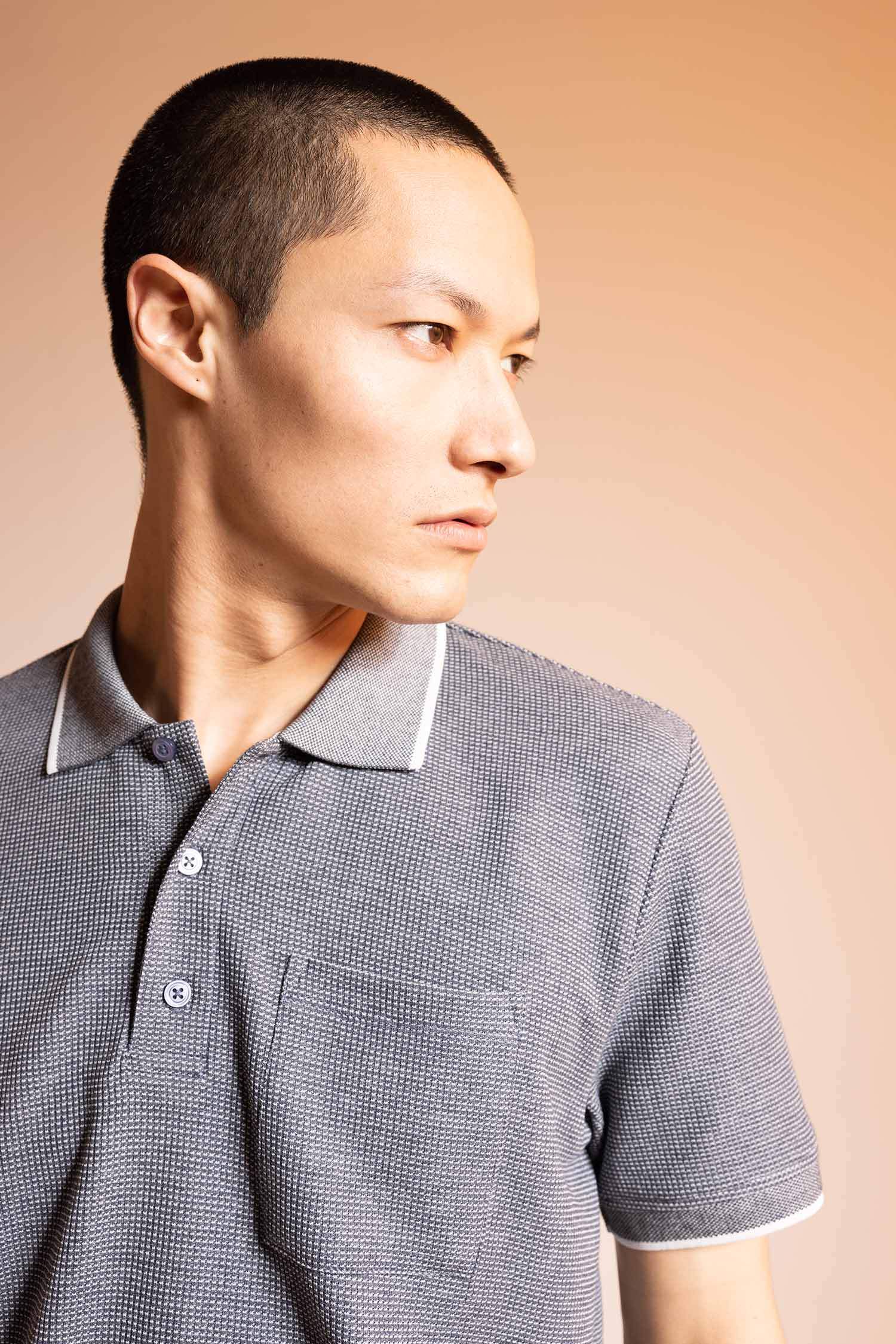 Футболка поло стандартного кроя