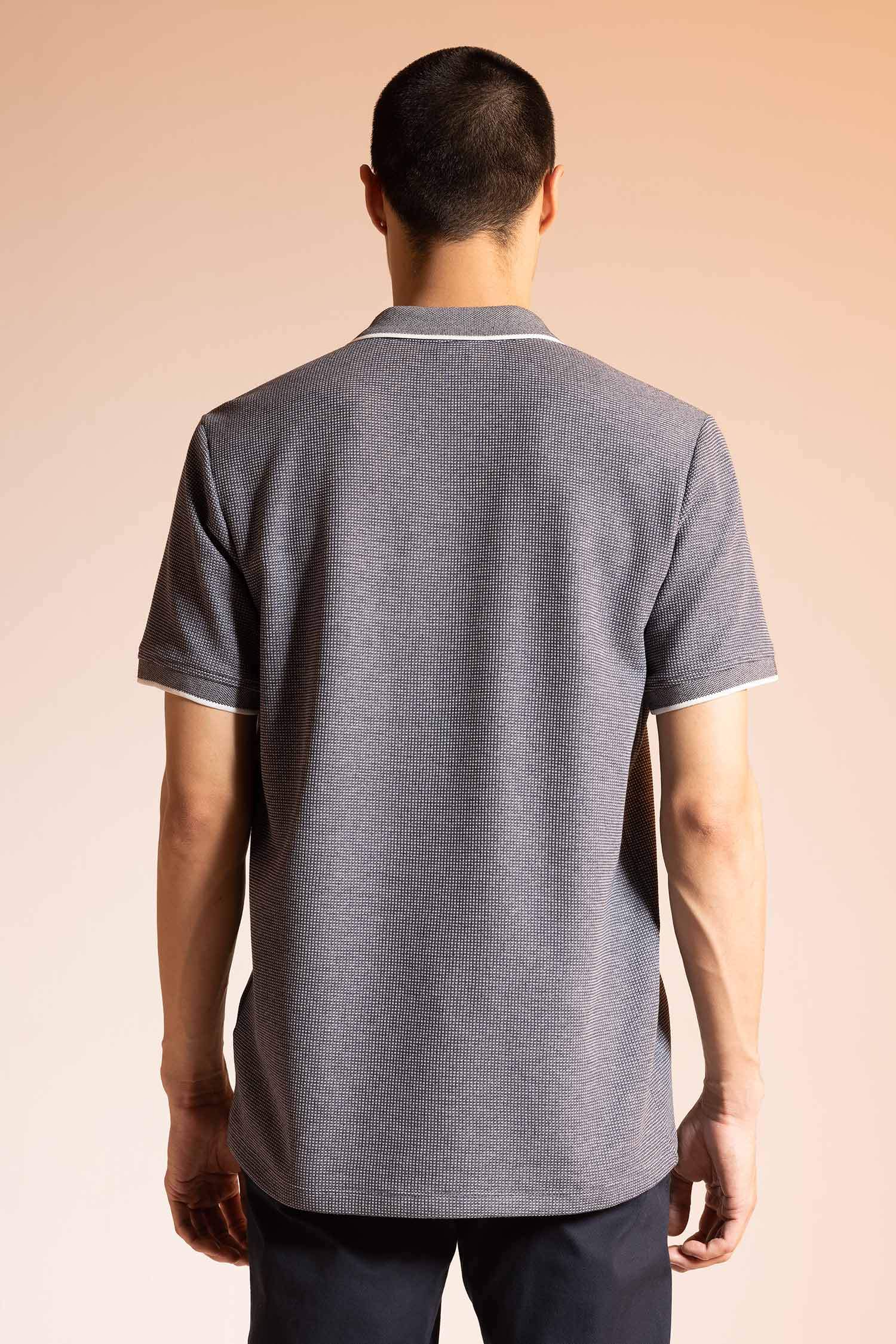 Футболка поло стандартного кроя