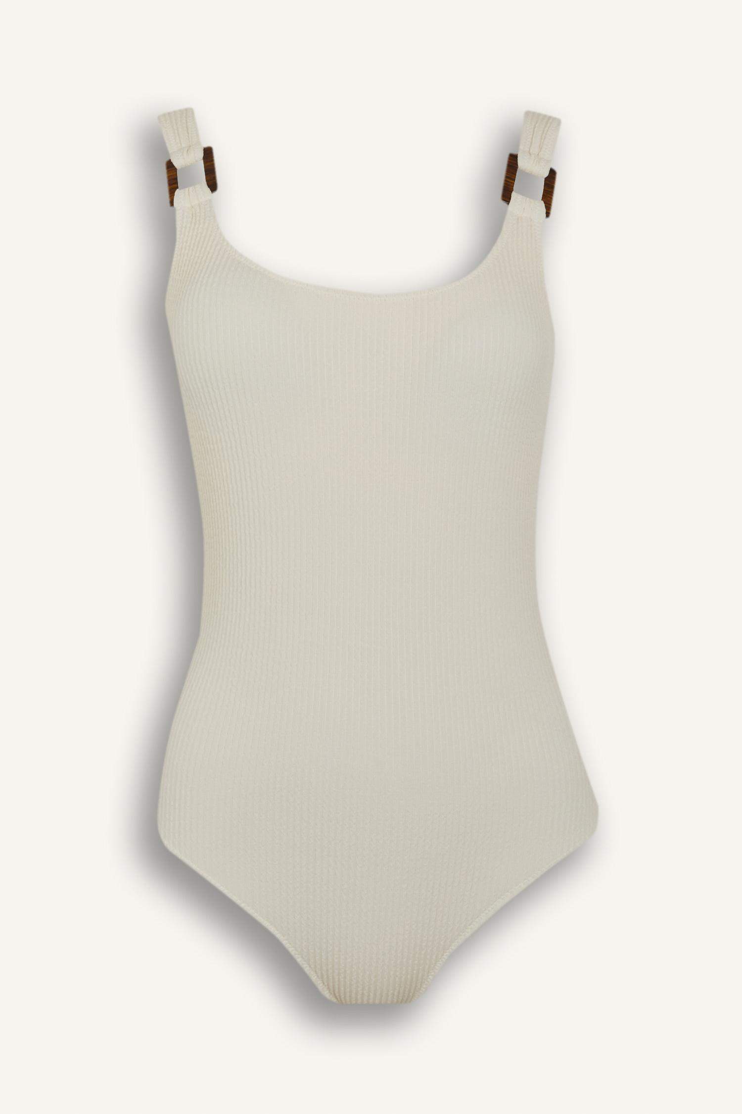 Fall in Love Regular Fit Crepe Swimsuit