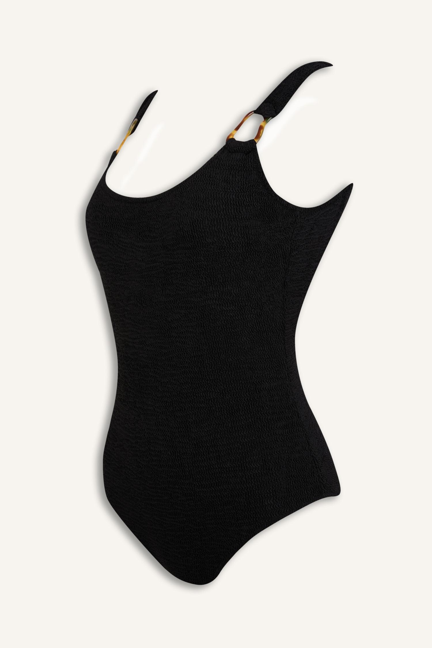 DeFacto Regular Fit Kırışık Dokulu Mayo görsel 8