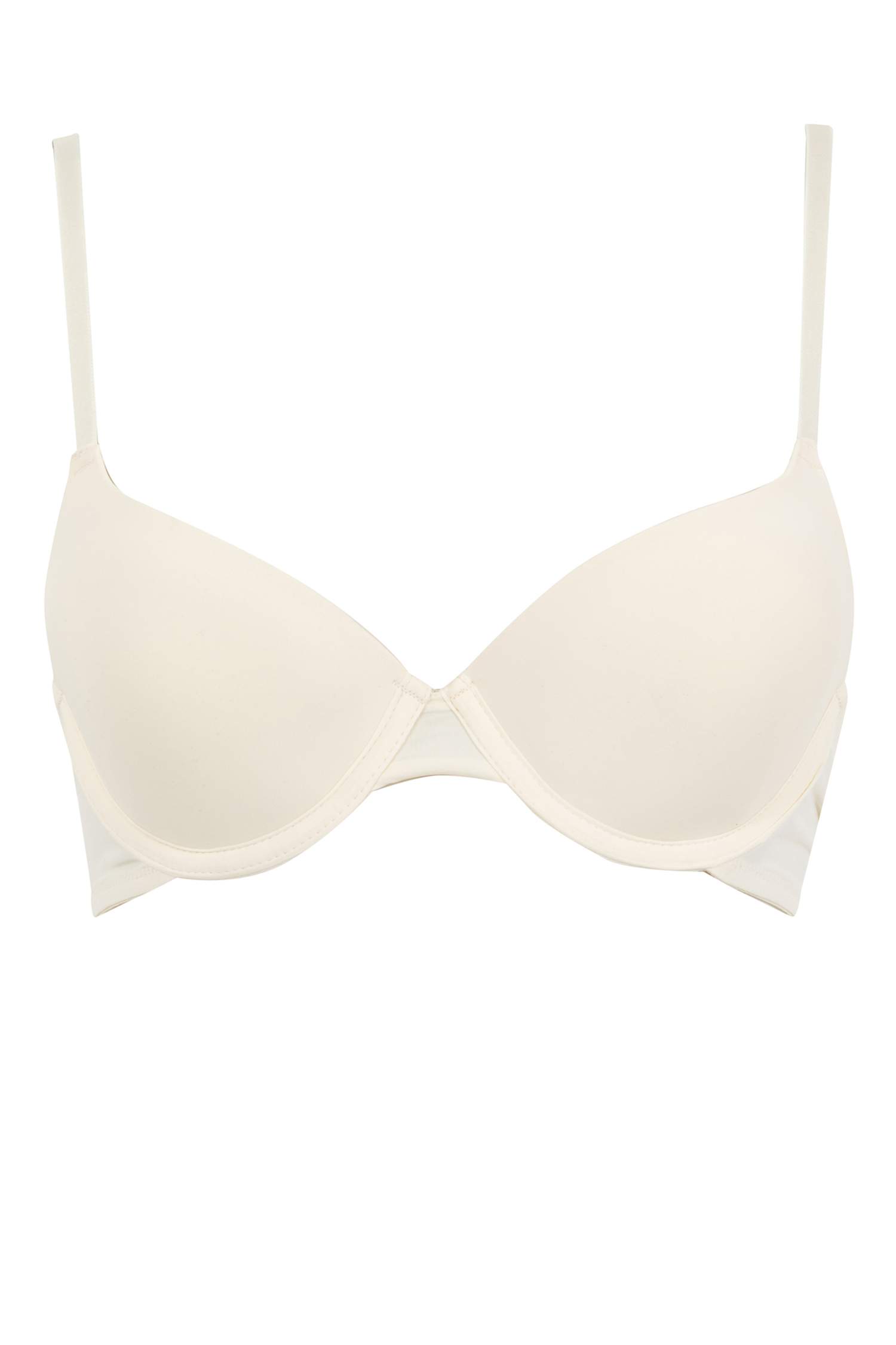 White WOMAN Triangle Padless Bra 2403254 | DeFacto