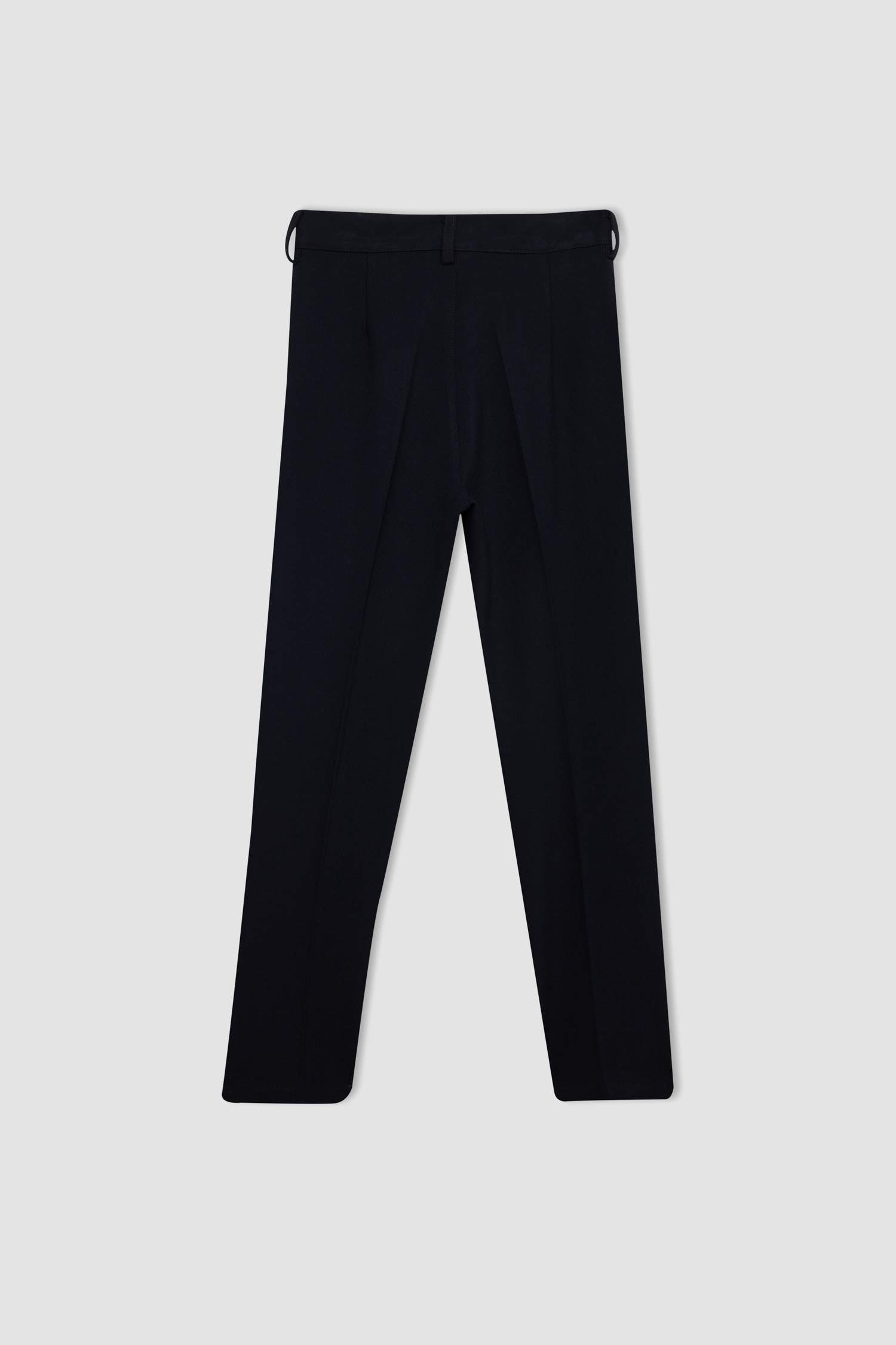 Boy Straight Leg Black School Pants
