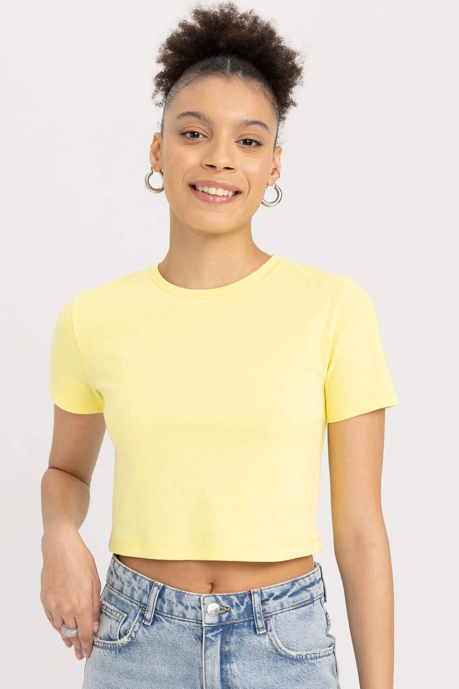 تيشيرت سليم فيت نص كم