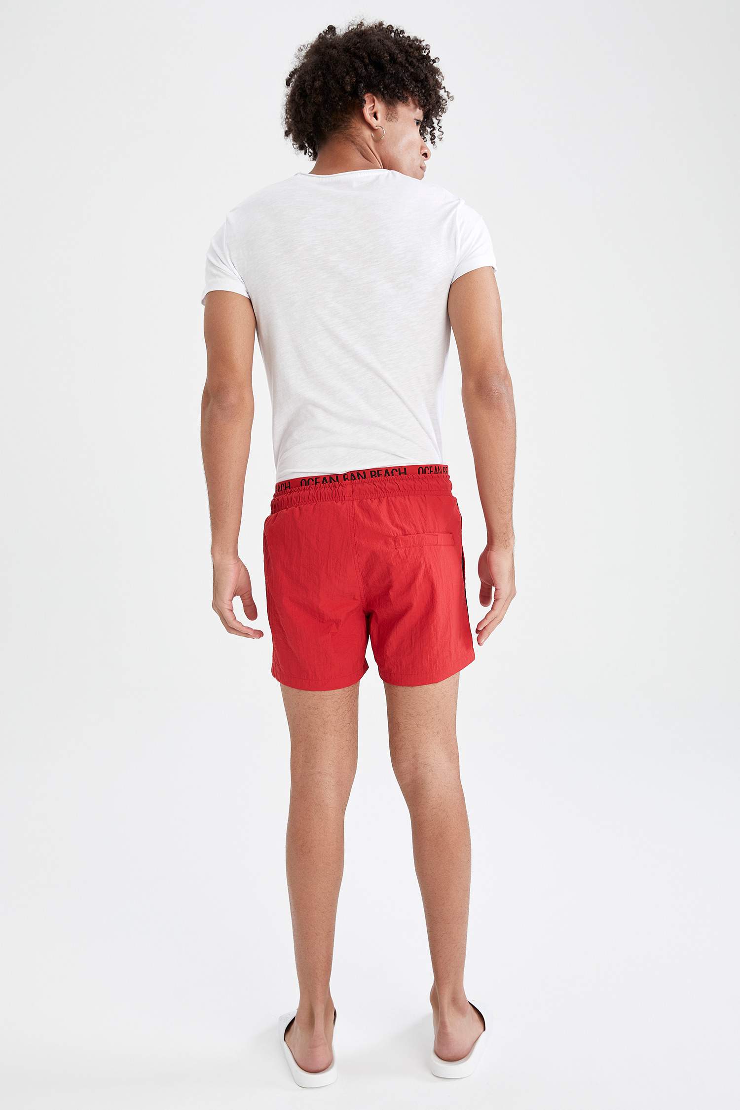 Red MAN Low Rise Printed Drawstring 