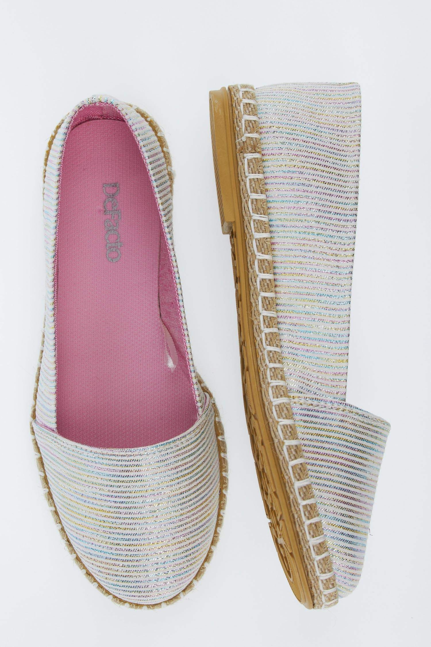 Pink Girls & Teens Striped Slip On Shoes 1982460 | DeFacto