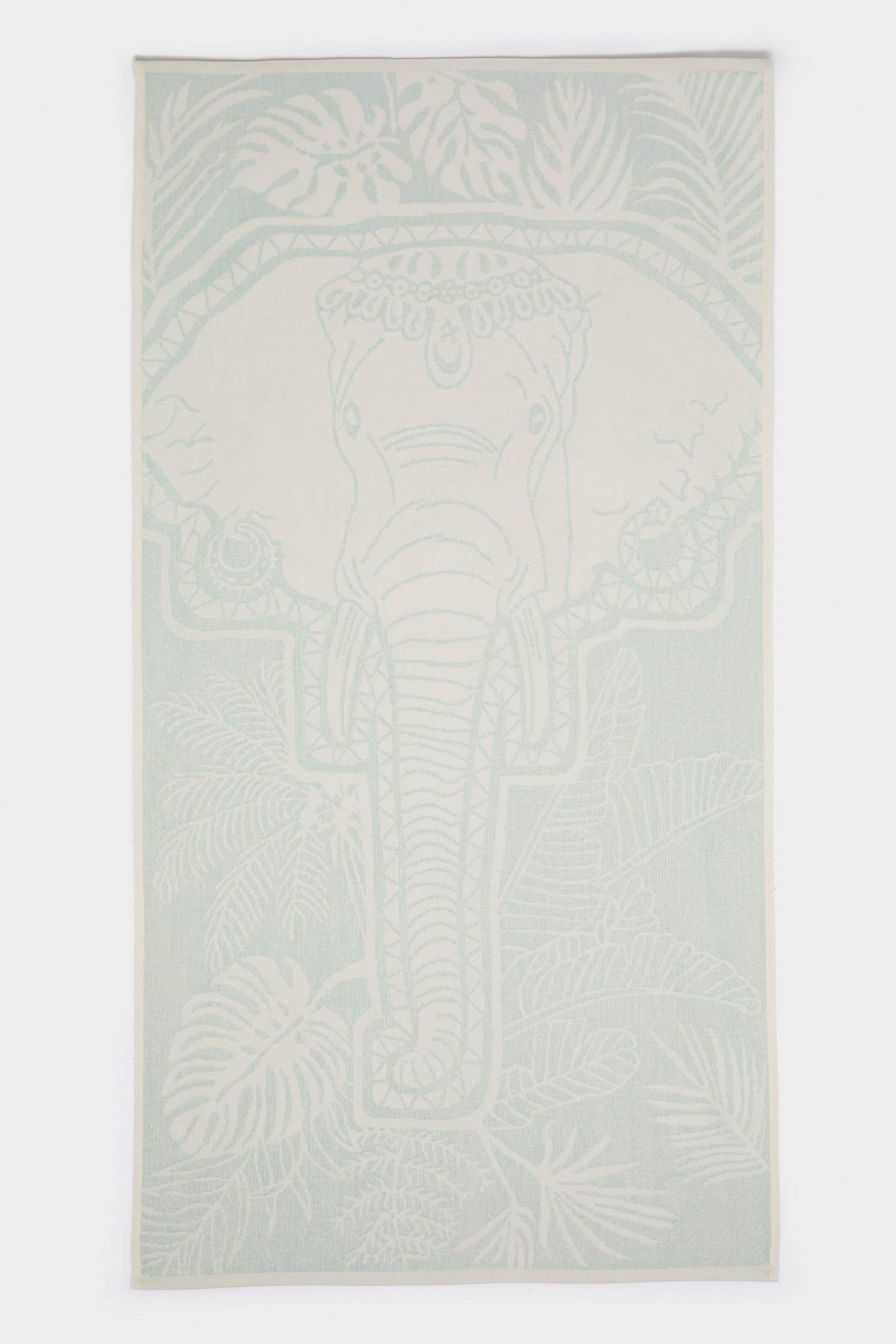 منشفة بحر نسائي قطن منقوش