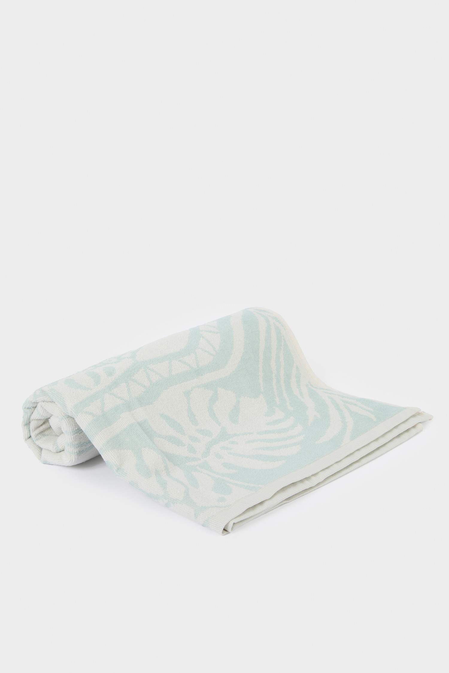 منشفة بحر نسائي قطن منقوش