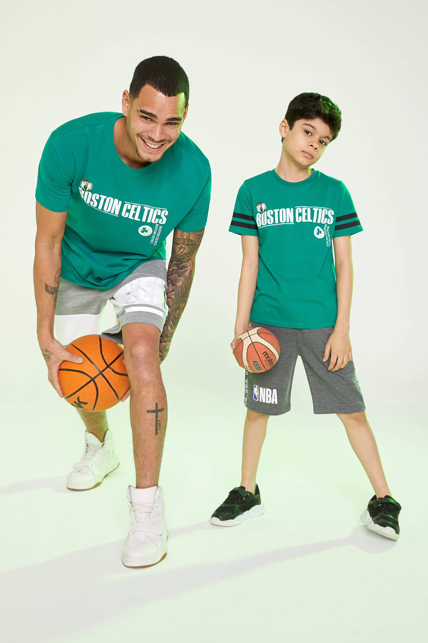 Green Boys & Teens Boys Defacto Fit NBA Boston Celtics Regular Fit Crew  Neck Short Sleeved T-Shirt 2775911