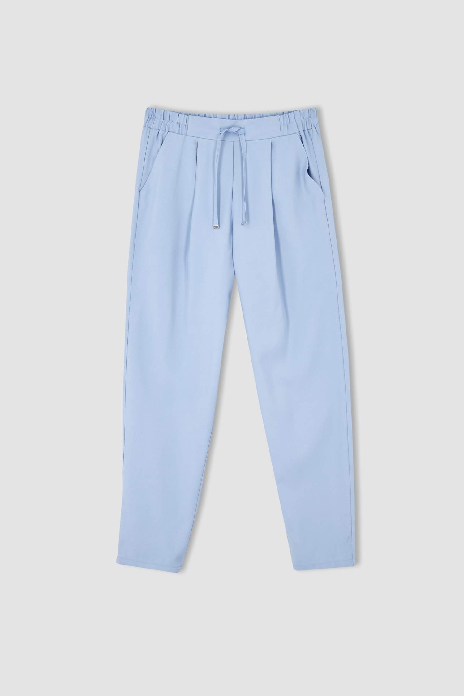 Jogger Fit Tie Waist Crop Chinos