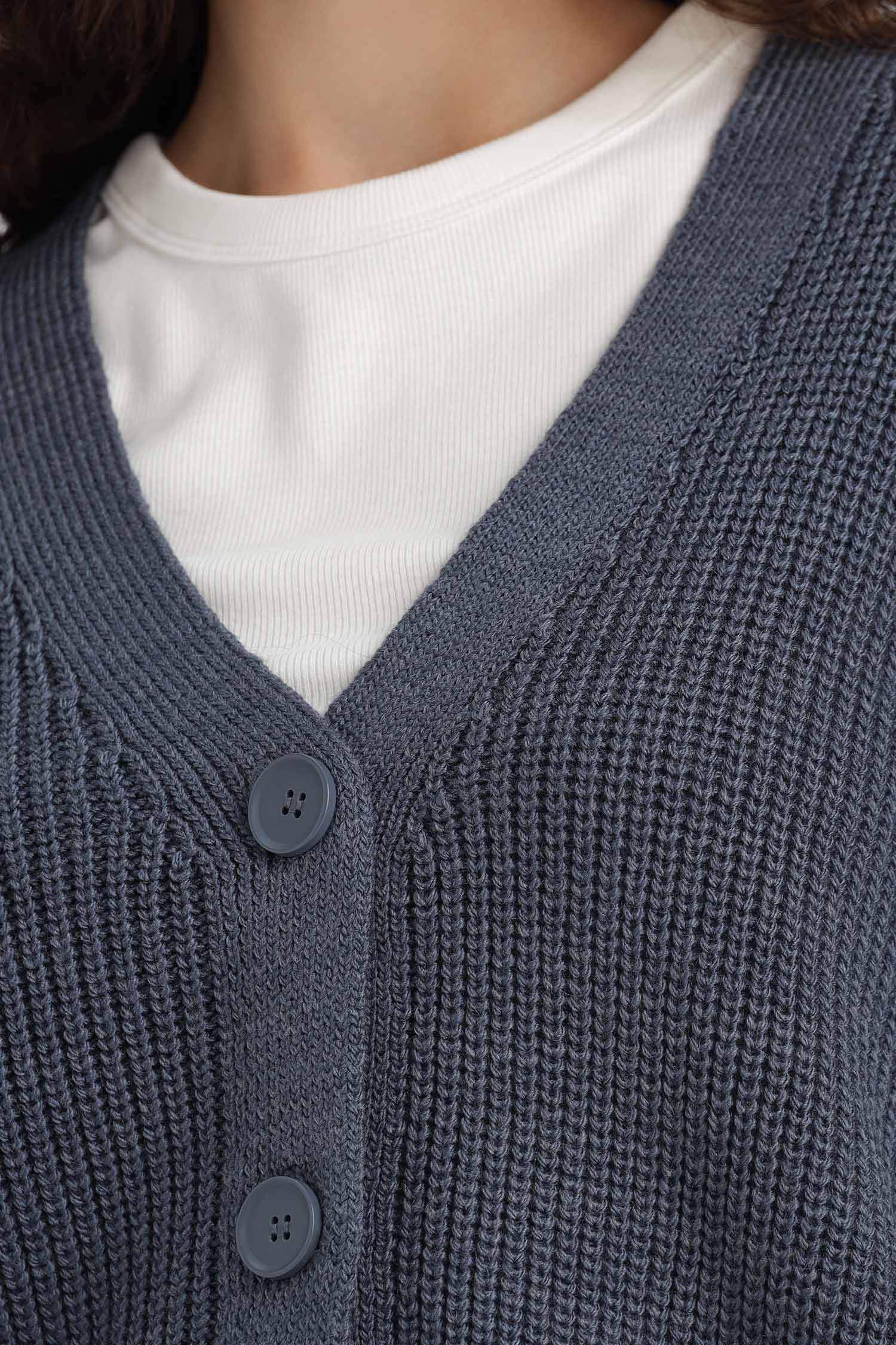 Regular Fit V-Neck Cardigan