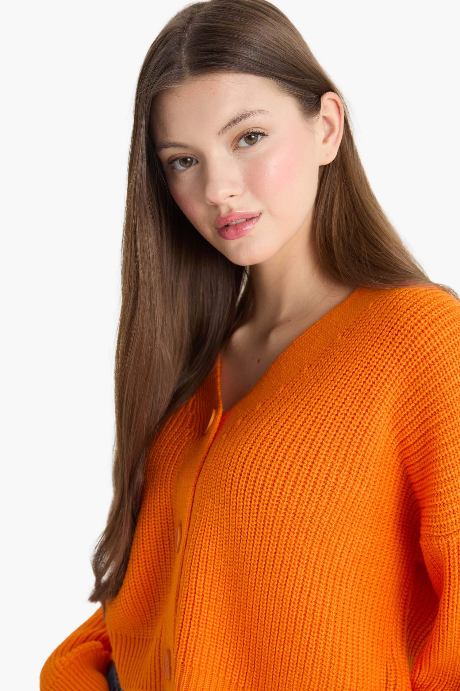 Regular Fit V-Neck Cardigan