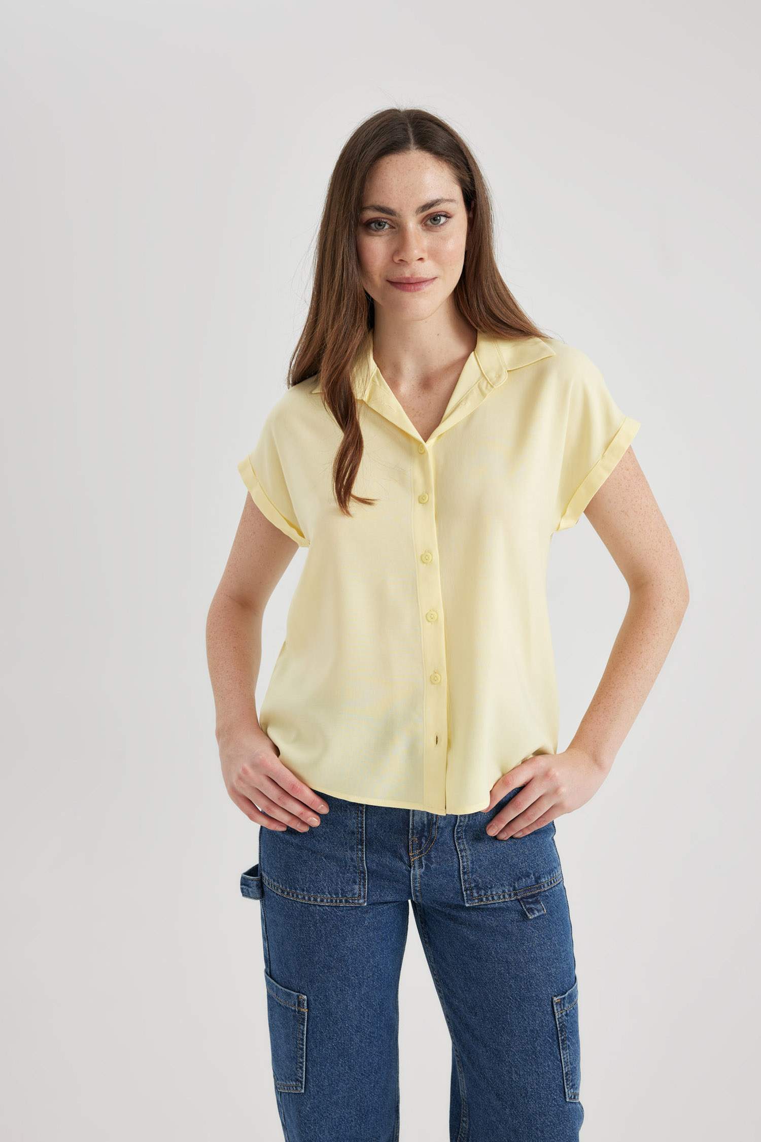 قميص نص ردن قصة عادية